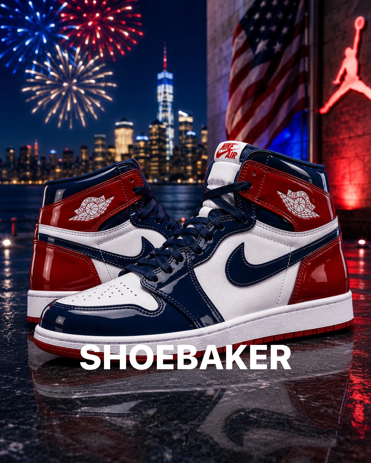 Jordan 1 Red White & Blue Drop your size for a pair ⬇️