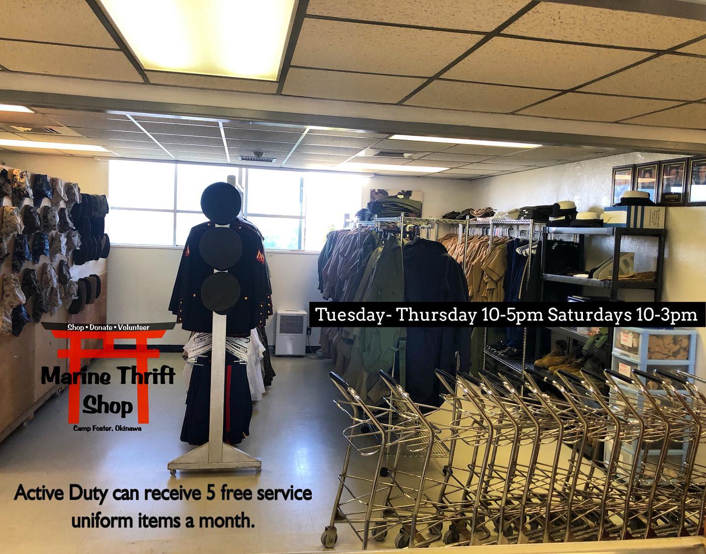 marine thrift shop