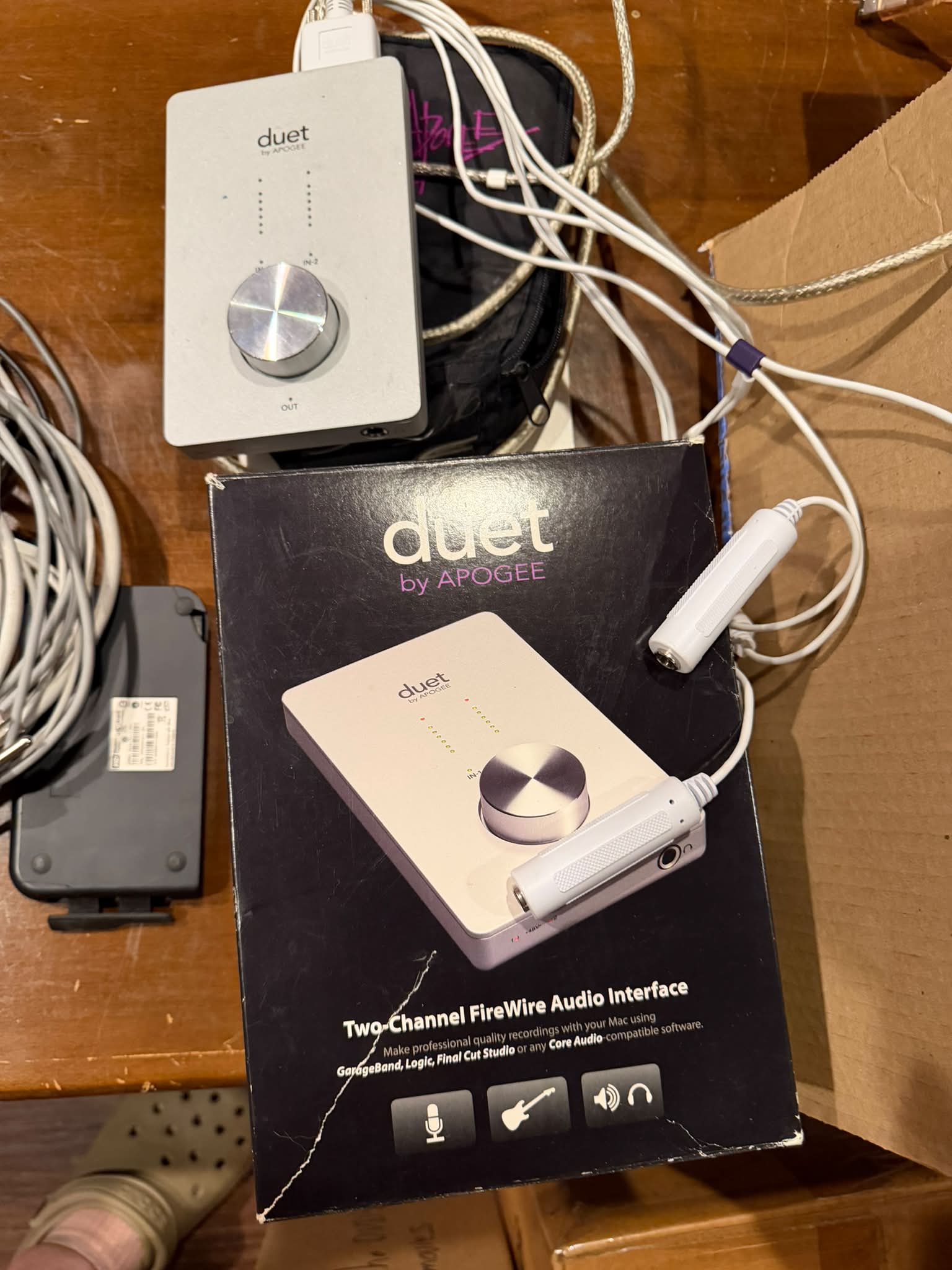 I have this old apogee duet. I used it a lot with my old MacBook
