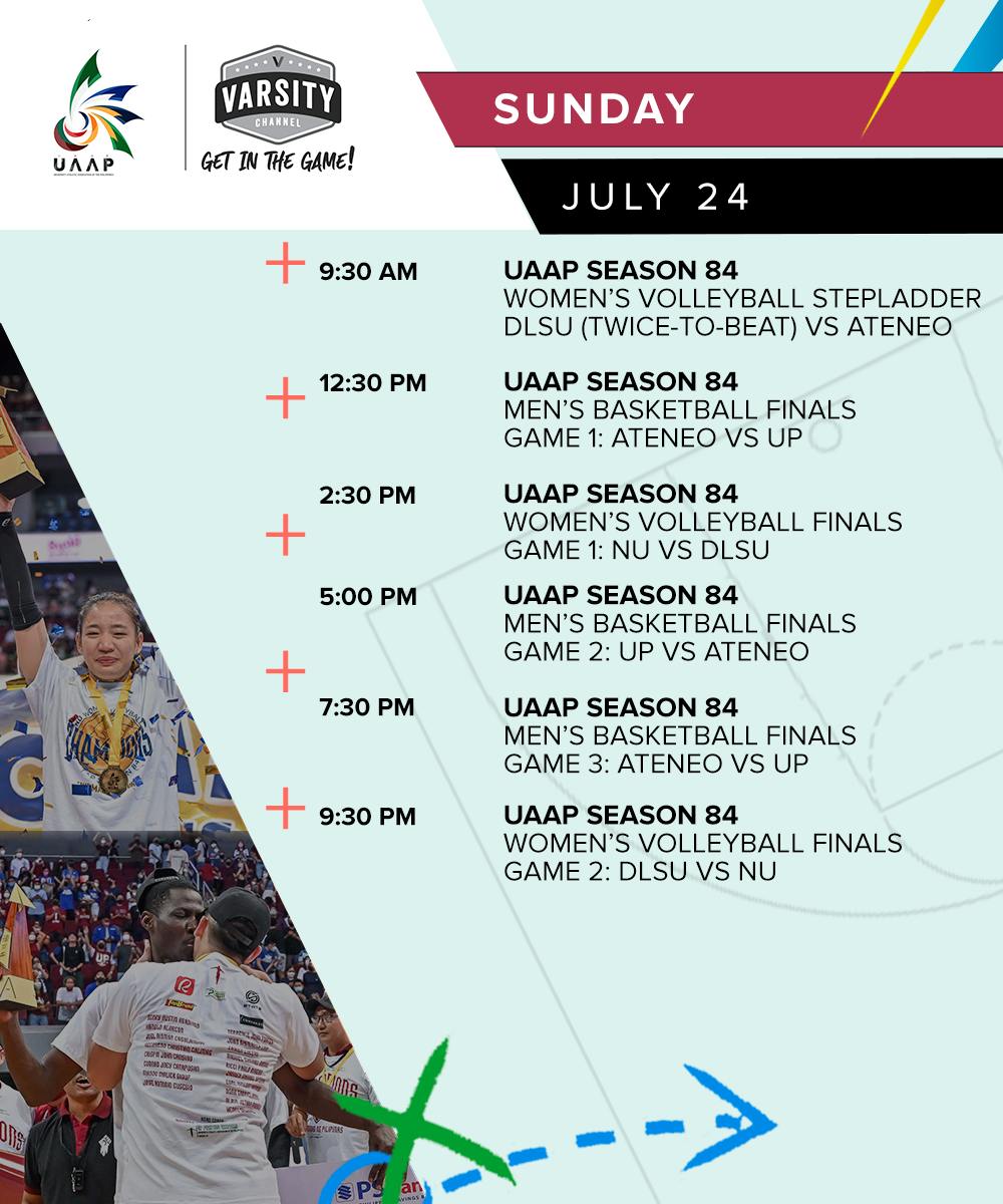 Relive the #UAAPSeason84 women's... - UAAP Varsity Channel