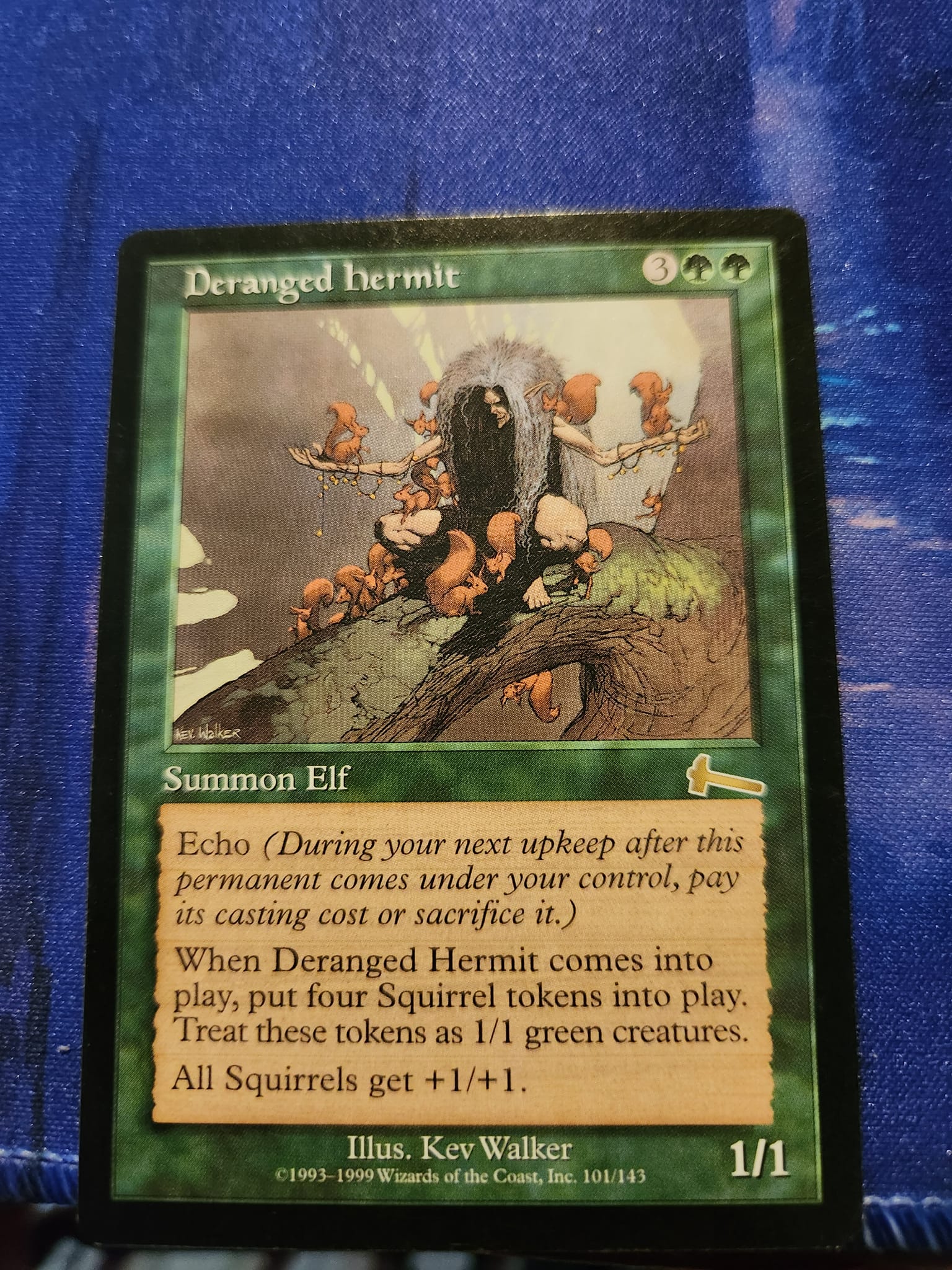 Is Deranged Hermit with 4 dot L shape and extra dots a fake Magic 