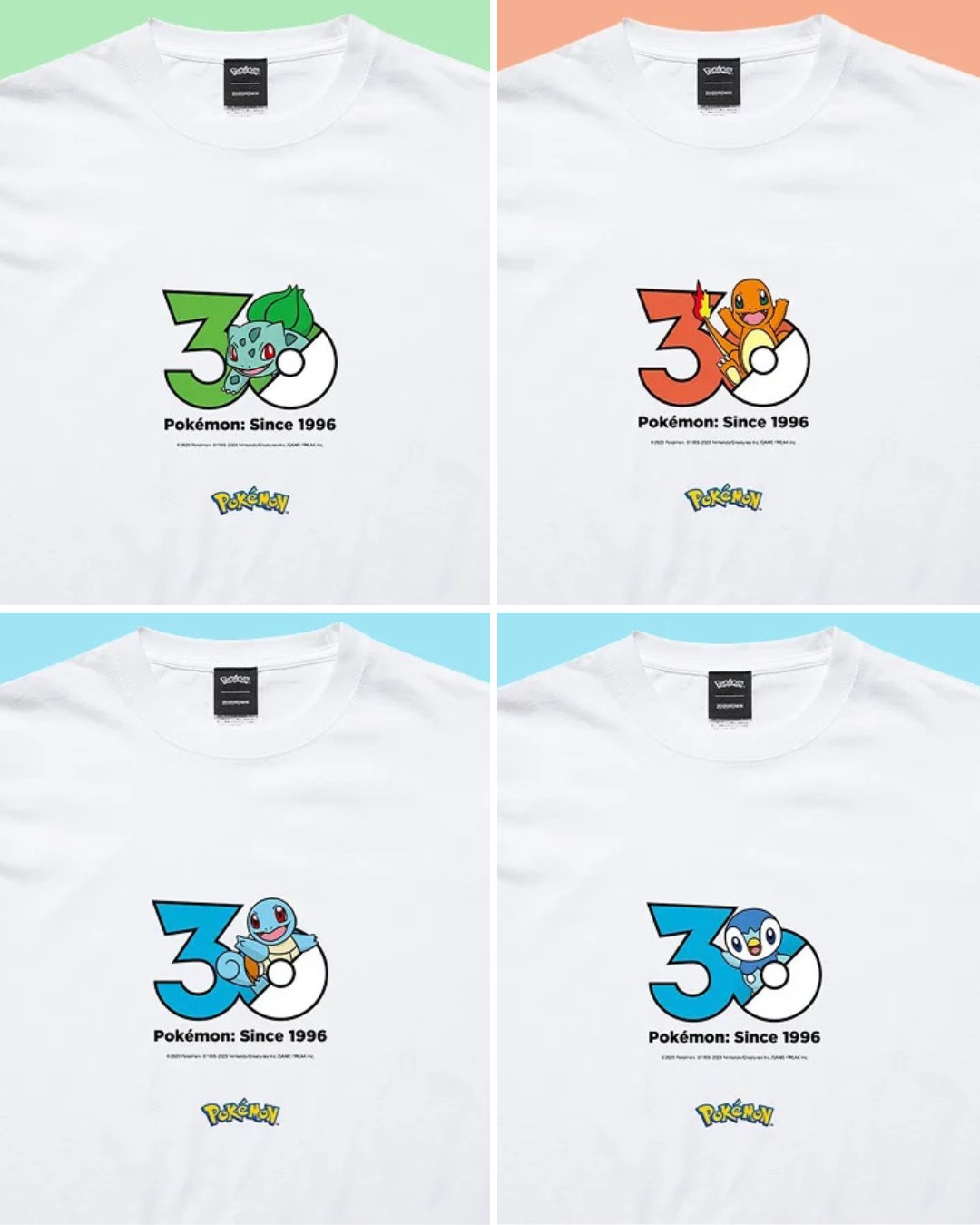 ZOZOTOWN Japan is celebrating Pokémon's 30th Anniversary with a
