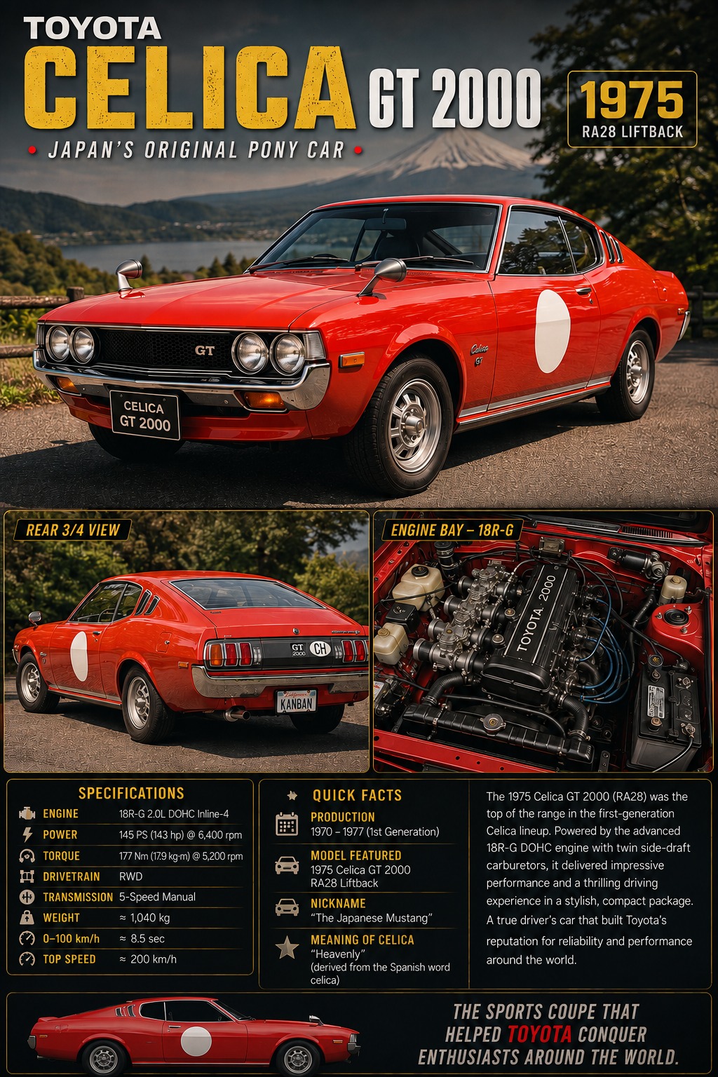 Before the Supra became Toyota's performance icon, there was the