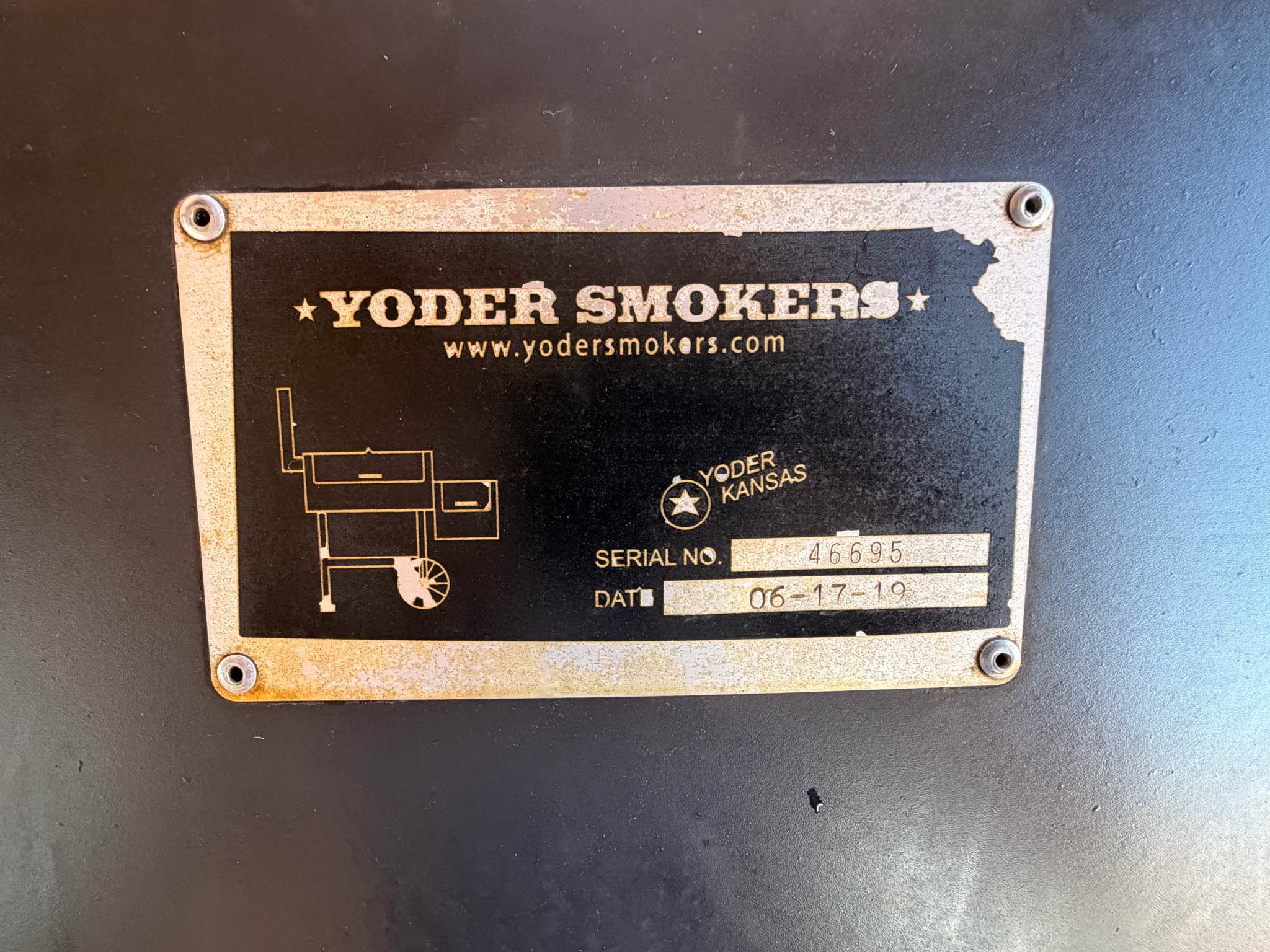 Yoder YS640S Pellet Smoker/Grill – 2019 Model on Competition Cart w ...