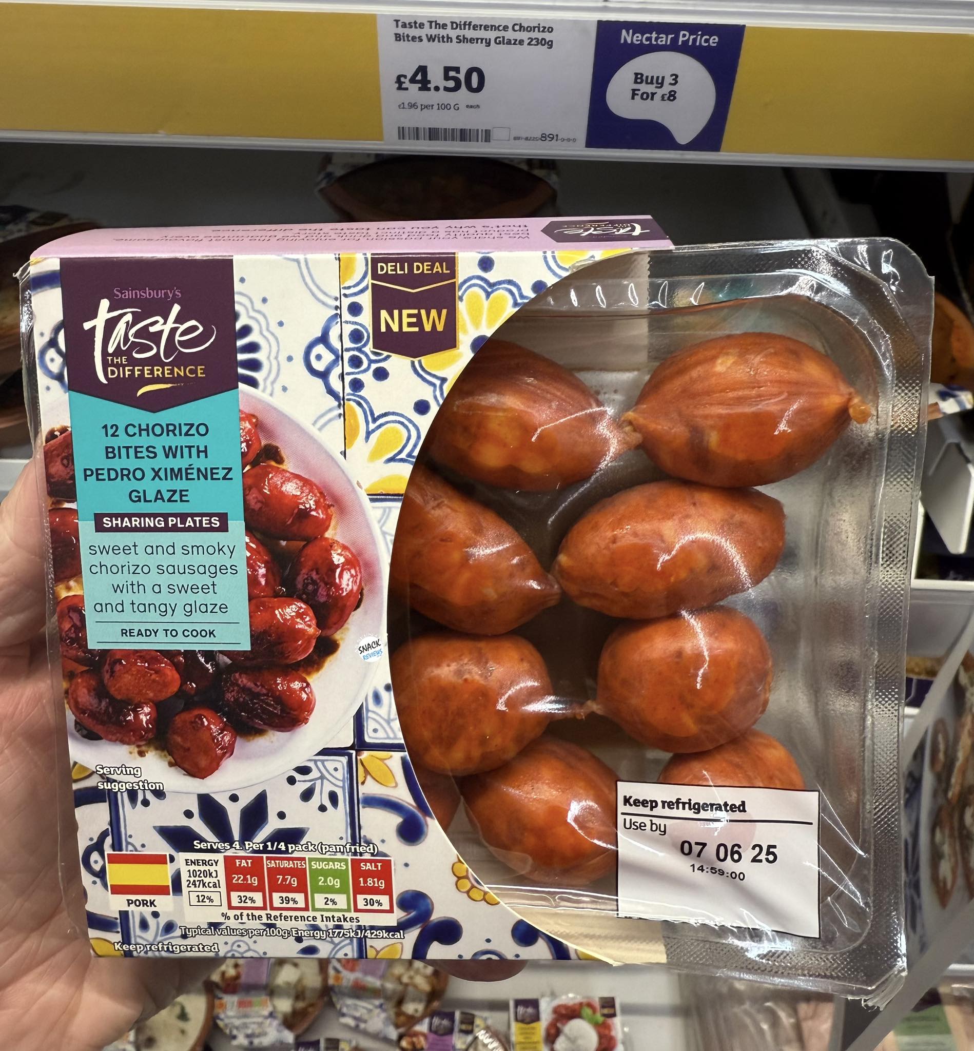 snack-reviews-new-12-chorizo-bites-with-pedro-ximenez-glaze-at