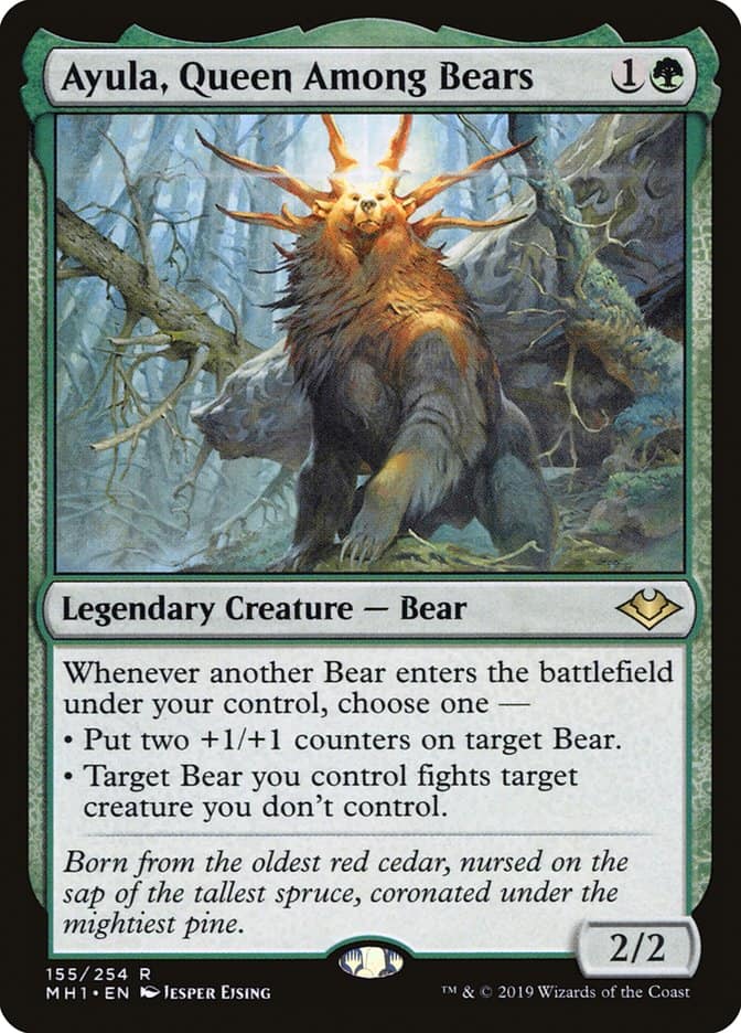 bearscape mtg card Playmat (Charitable Donation) Bearscape [2x X2] Odyssey PLD-SP
