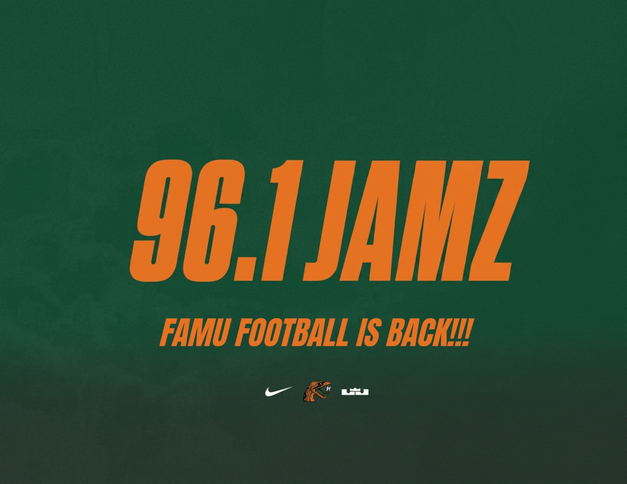 96.1 JAMZ WHBX Tallahassee's Big Station | Tallahassee FL