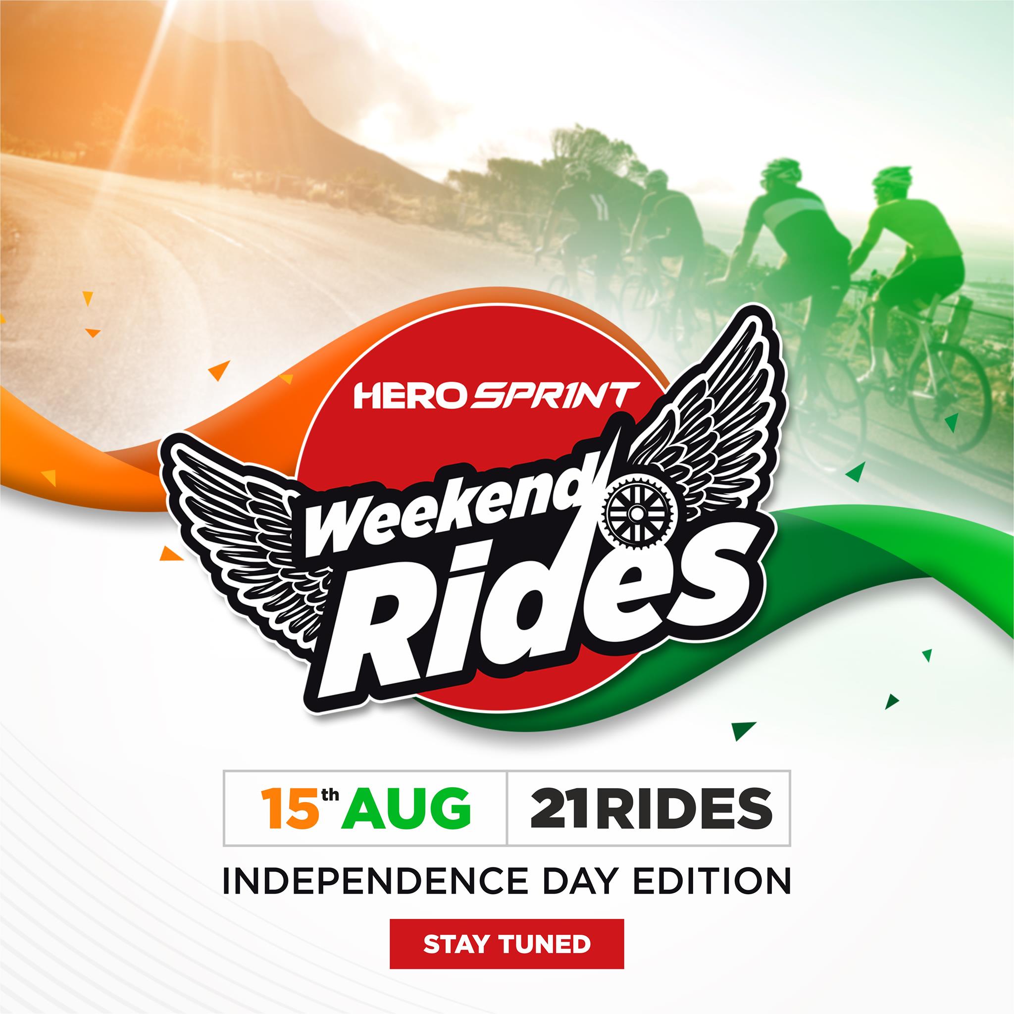 Hero Cycles - Get ready for 21 exhilarating rides all...