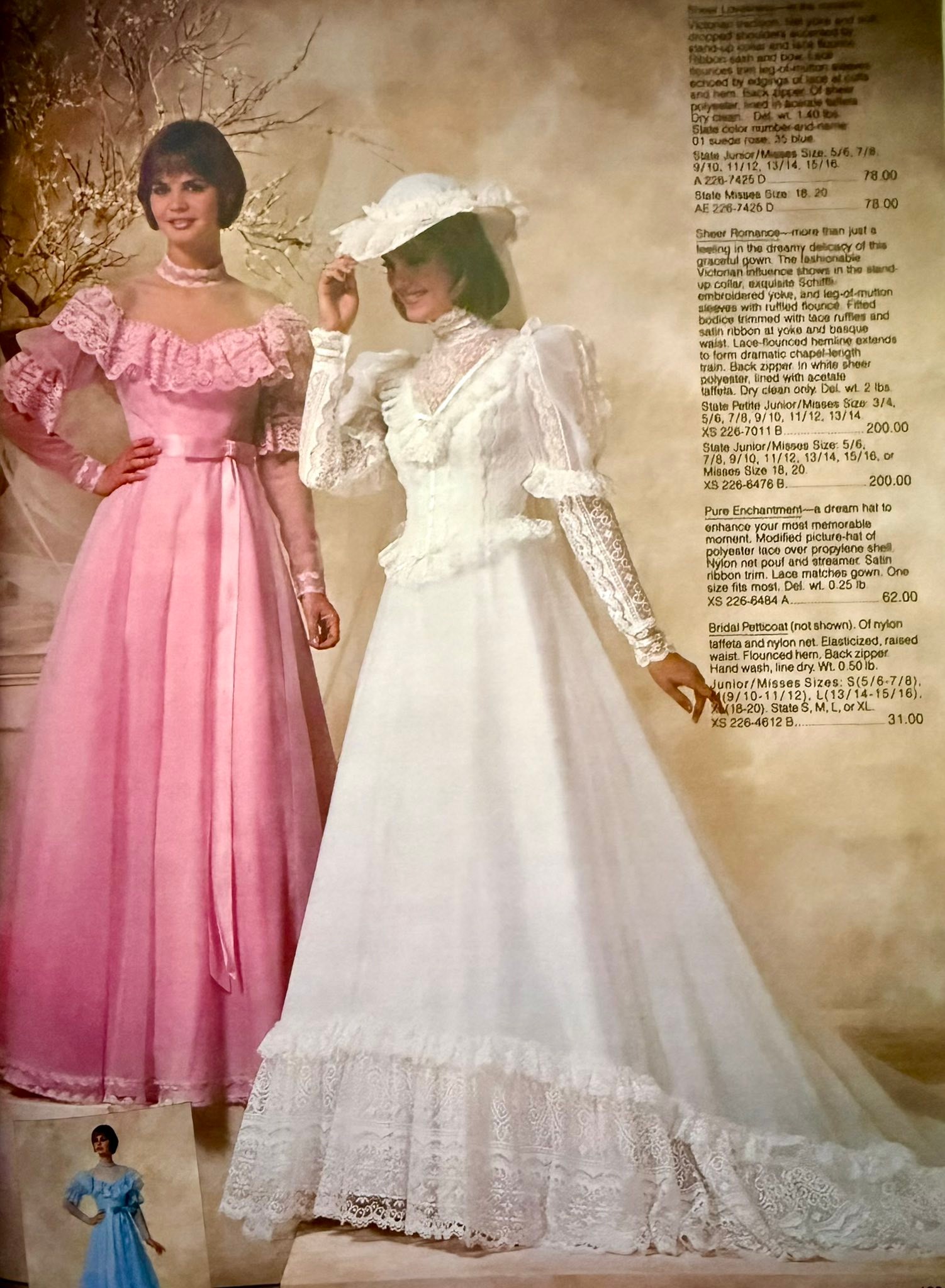 jcpenney's ladies dresses The Bridal/Formal section of Spring/Summer 1985 Catalog (Part 2) beginner_sewing_dress
