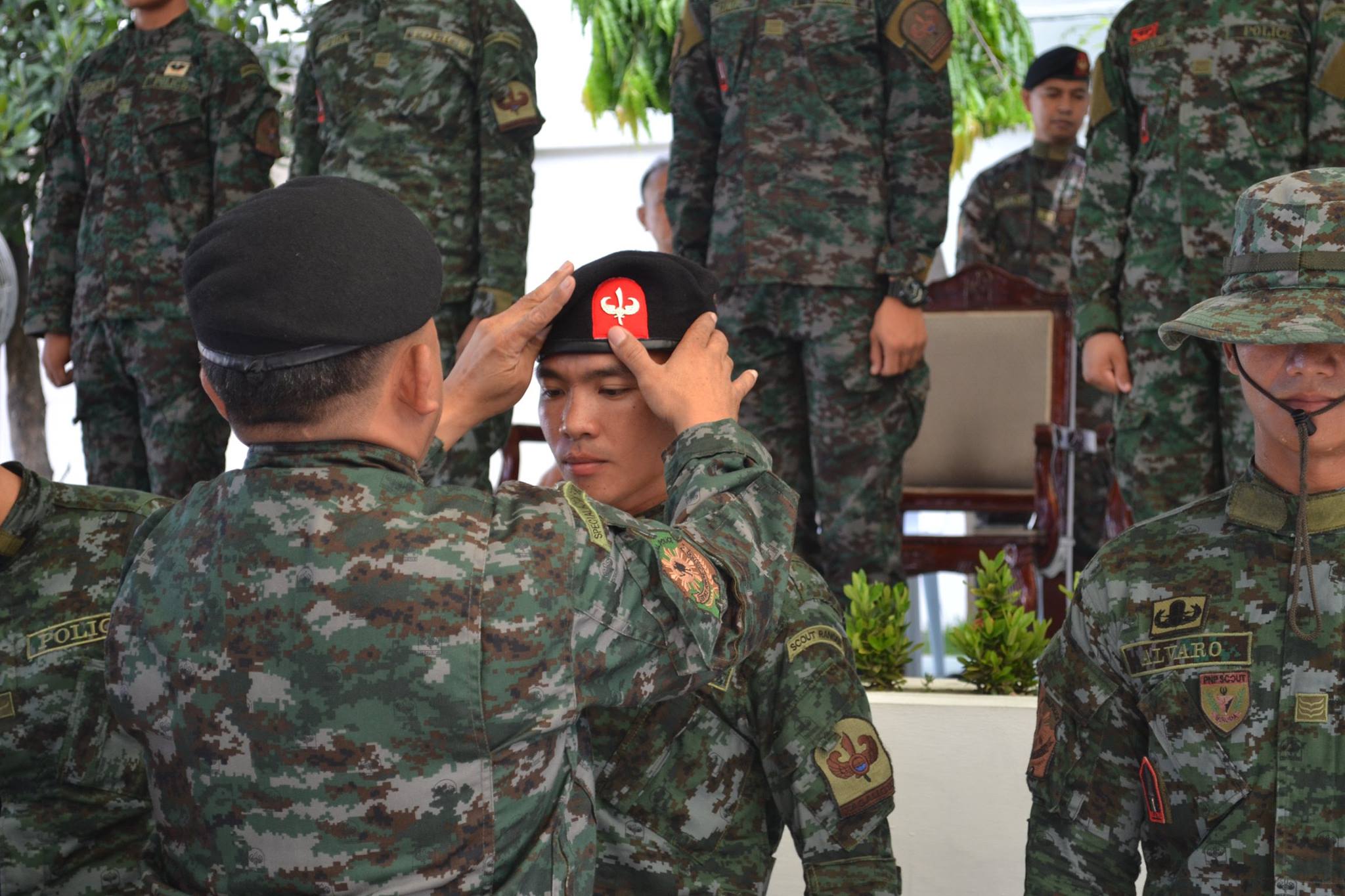 Monday Flag Raising and Donning of... - Special Action Force | Facebook