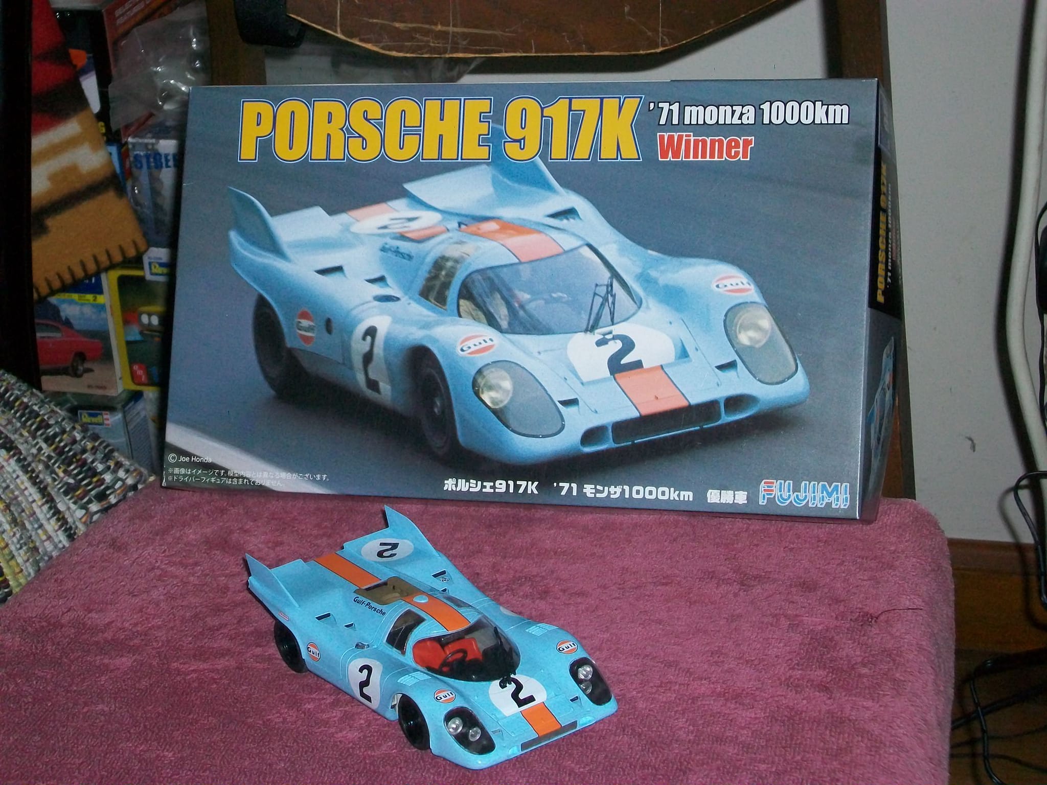 Fujimi 1/24 Porsche 917K model car build