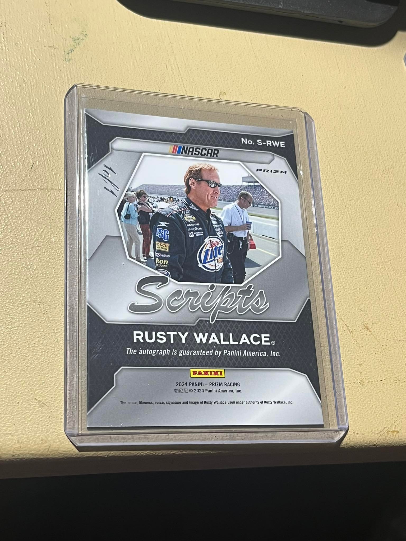 Rare Sports Card: 1/1 Auto Rusty Wallace