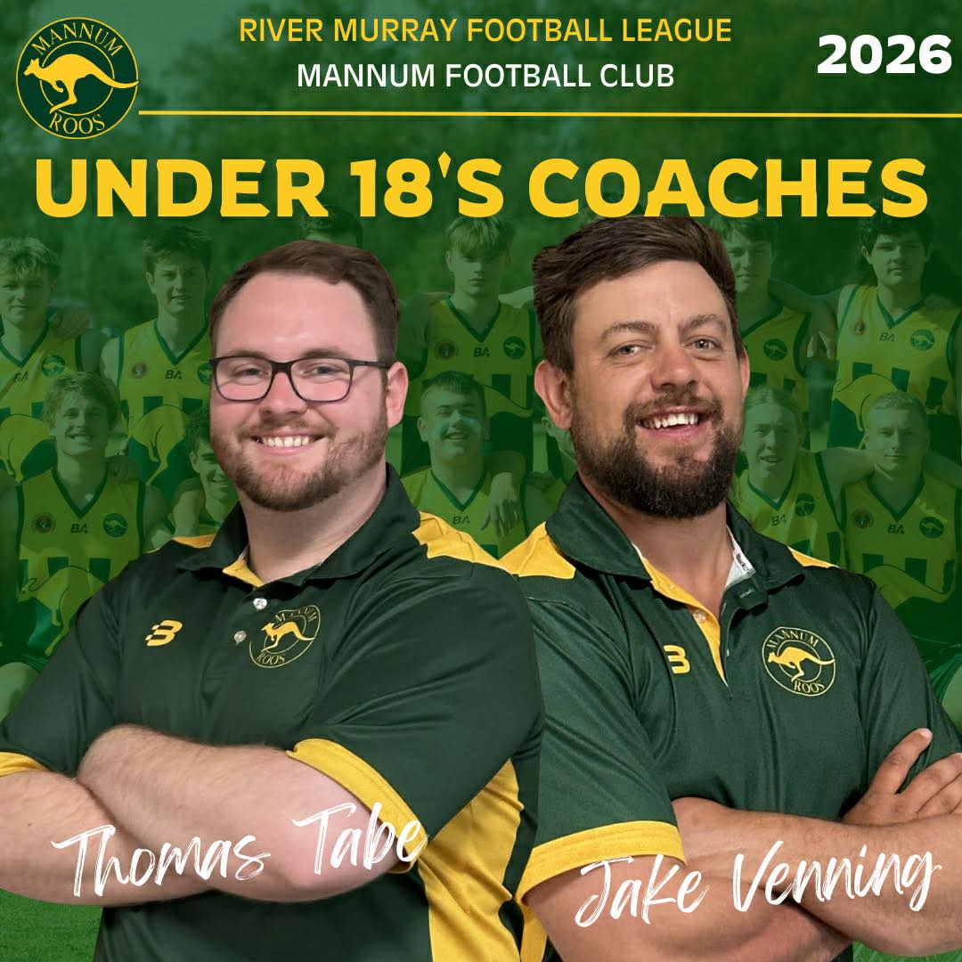 📣 Announcement 📣 Thomas Tabe is... - Mannum Football Club | Facebook