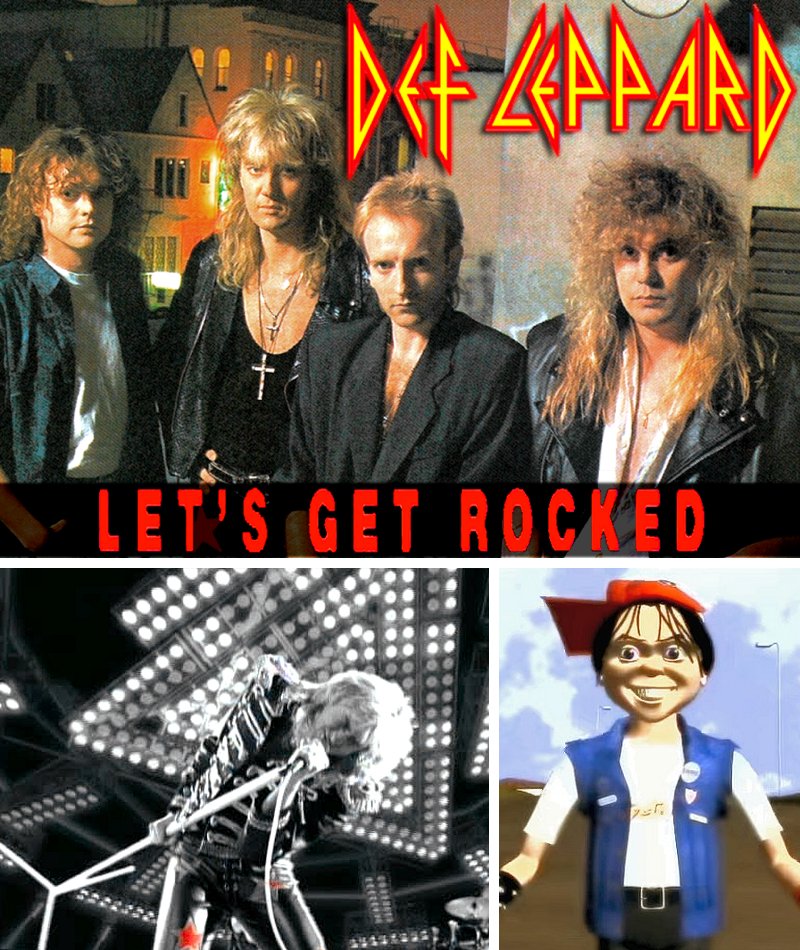 34 years ago this month, Def Leppard's LET'S GET ROCKED was