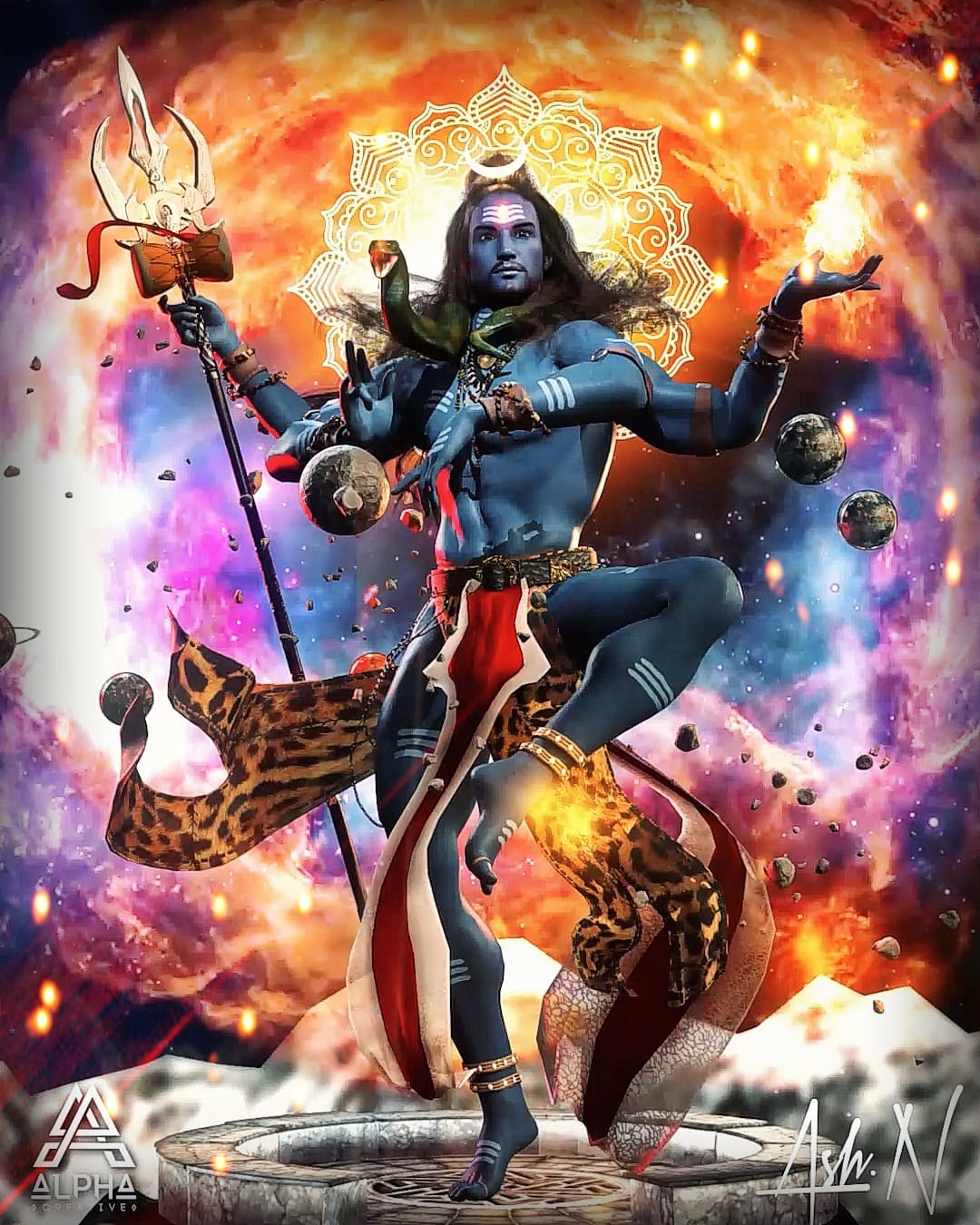 Alpha Creative - As the Cosmic Dance of Destruction sparks...