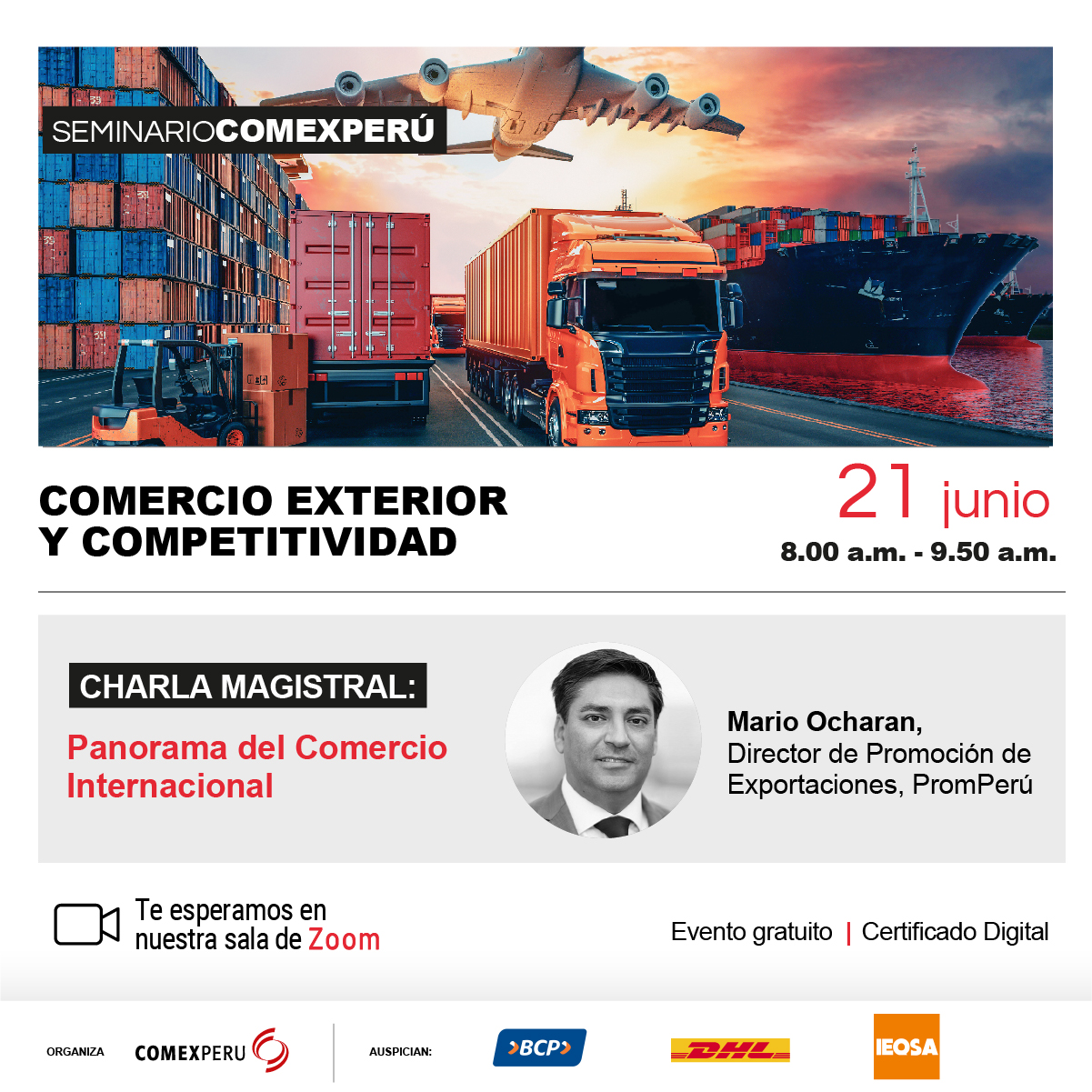 Comexperu - El martes 21 de junio se llevará a cabo, de...