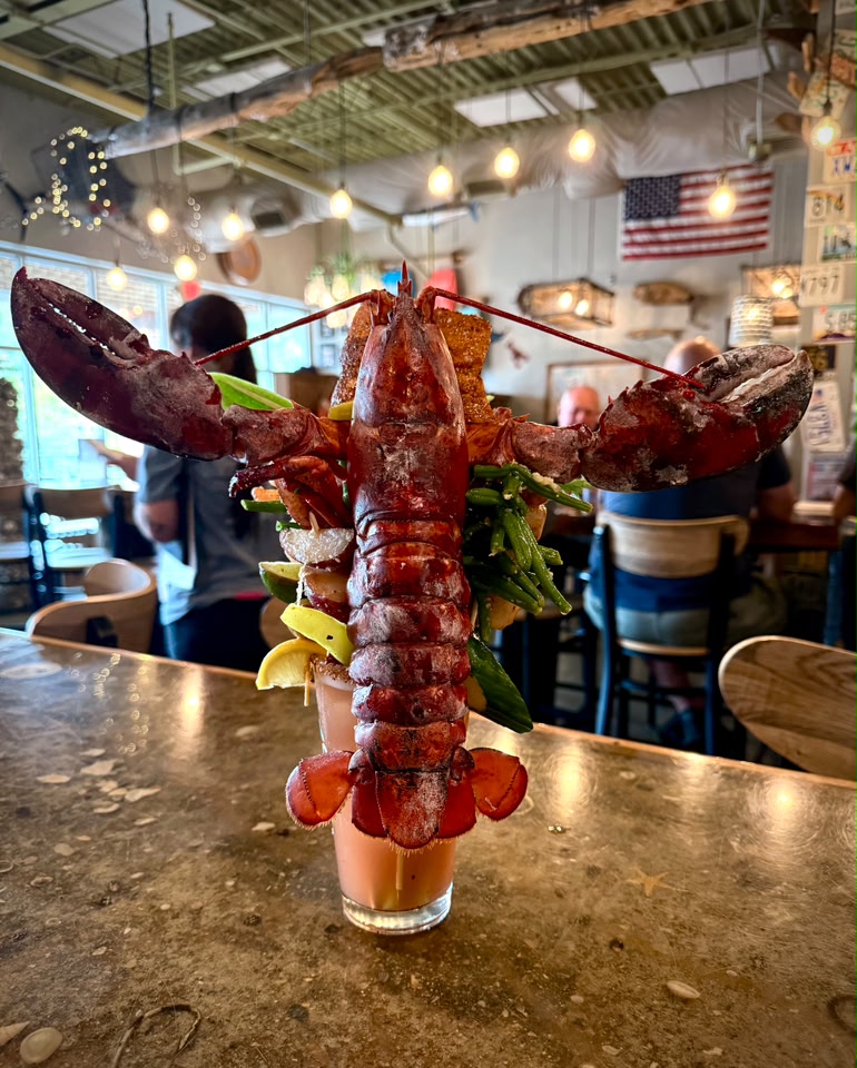Describe this Bloody Mary in 3 words. We'll go first: ARMS. WIDE