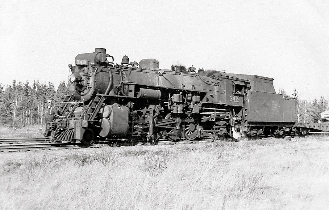 South Central Railway - 2-8-2 ZE 55 at Daund. Manufacturer