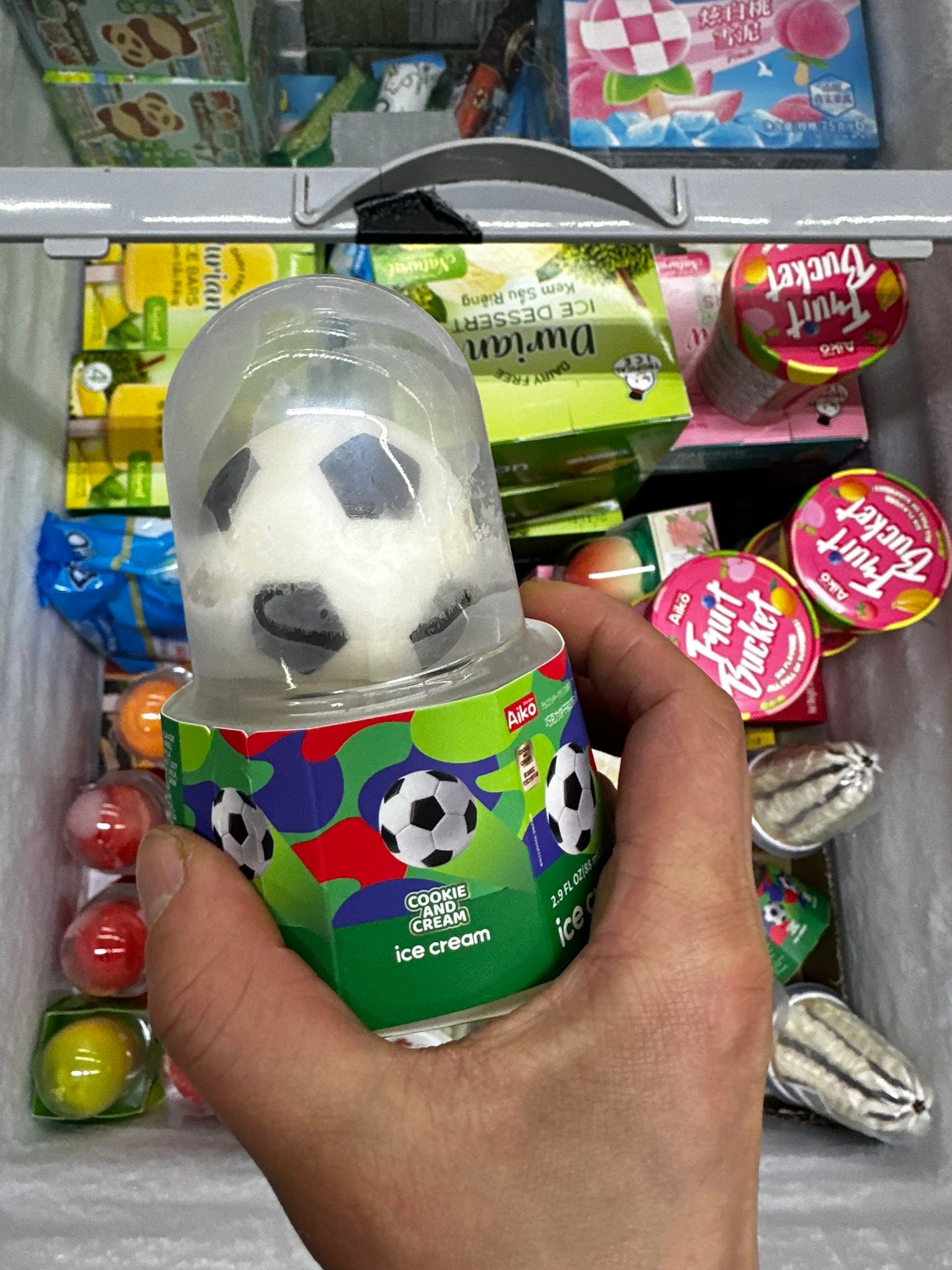 New variety of ice cream available ~