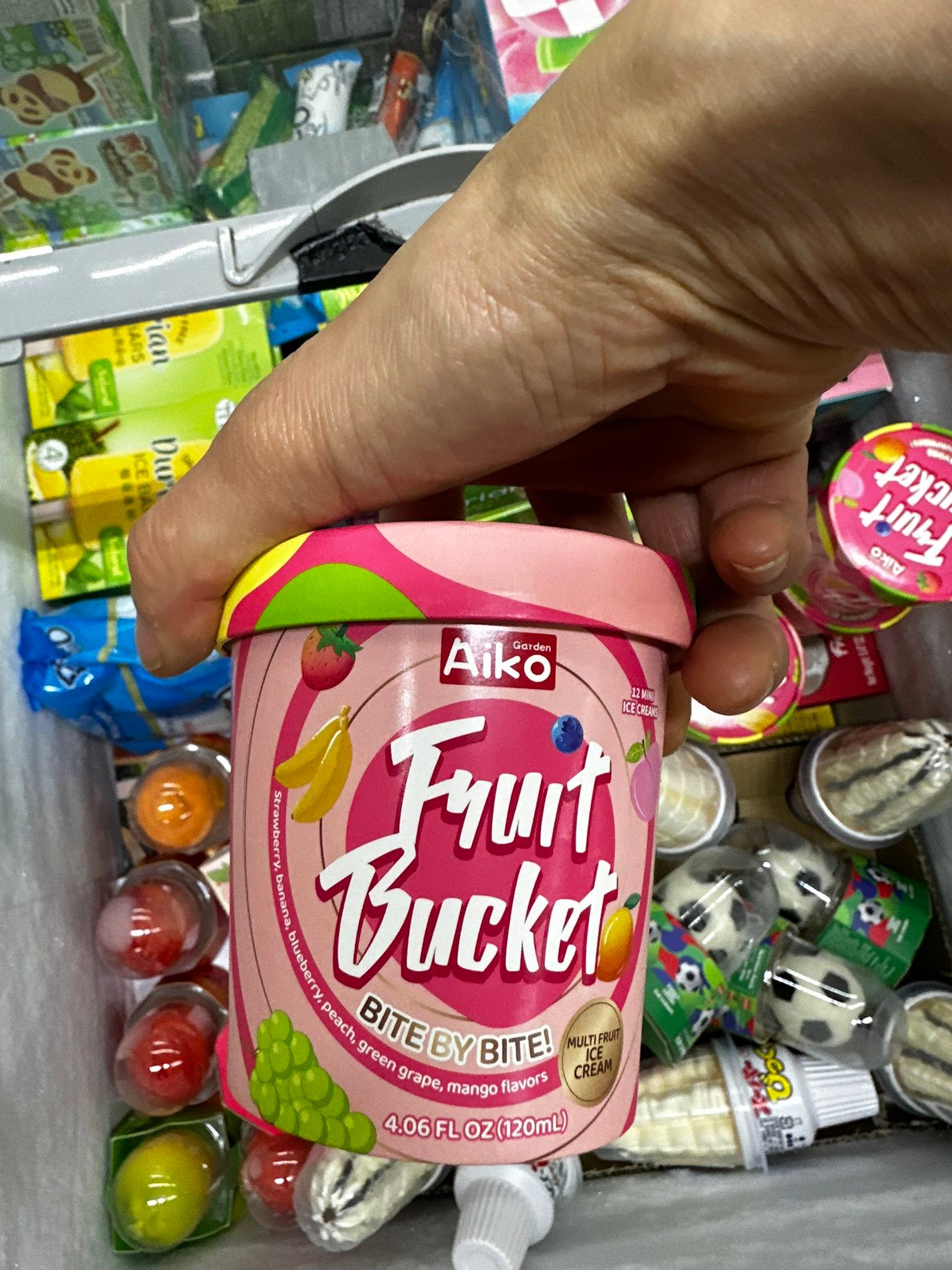 New variety of ice cream available ~