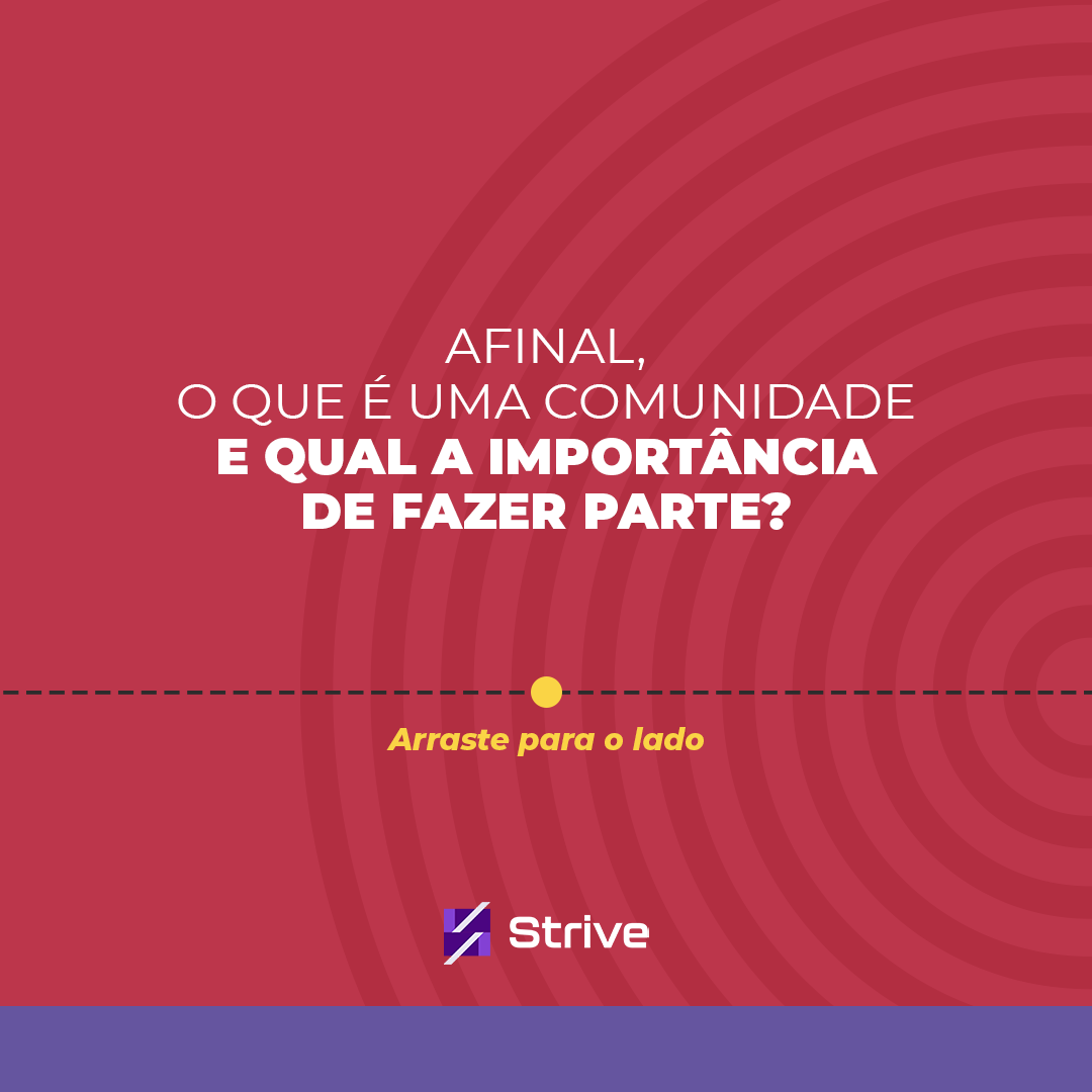 👥Afinal, o que é uma... - Strive - Design de Negócios