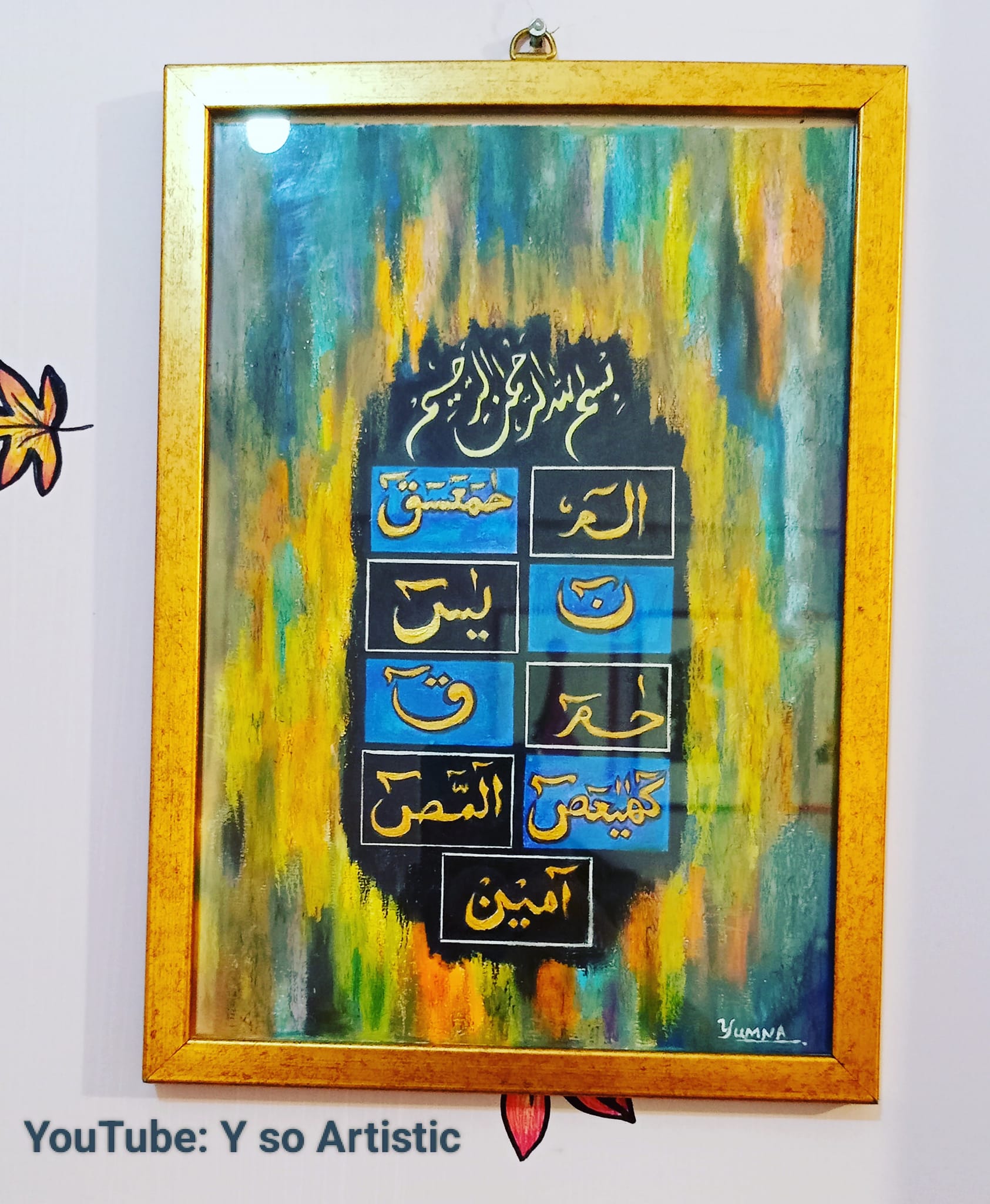 The Artists Art Network | Calligraphy with oil pastels ️ | Facebook