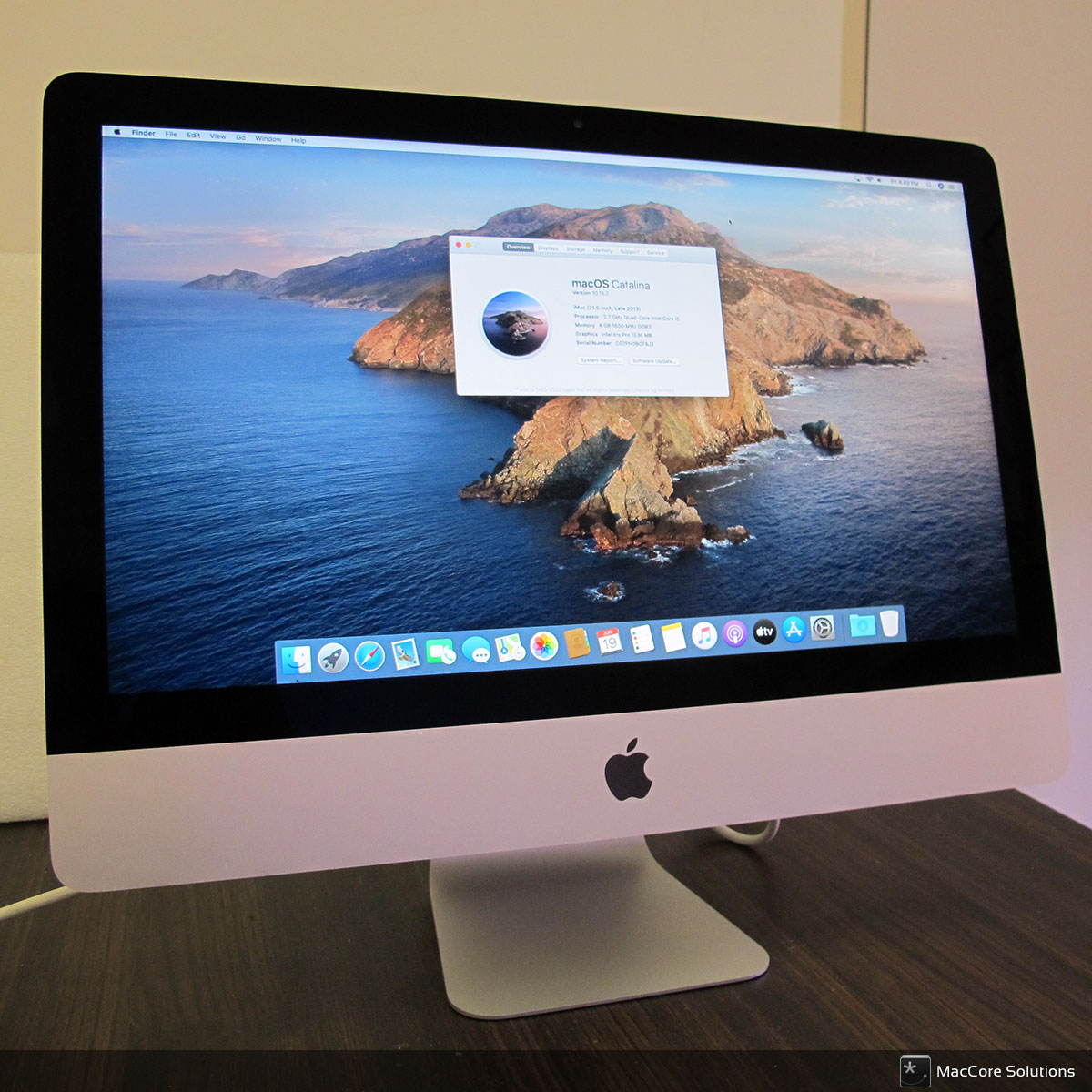 Up for sale a good condition iMac 21.5-inch (Late 2013) mode. 2.7 