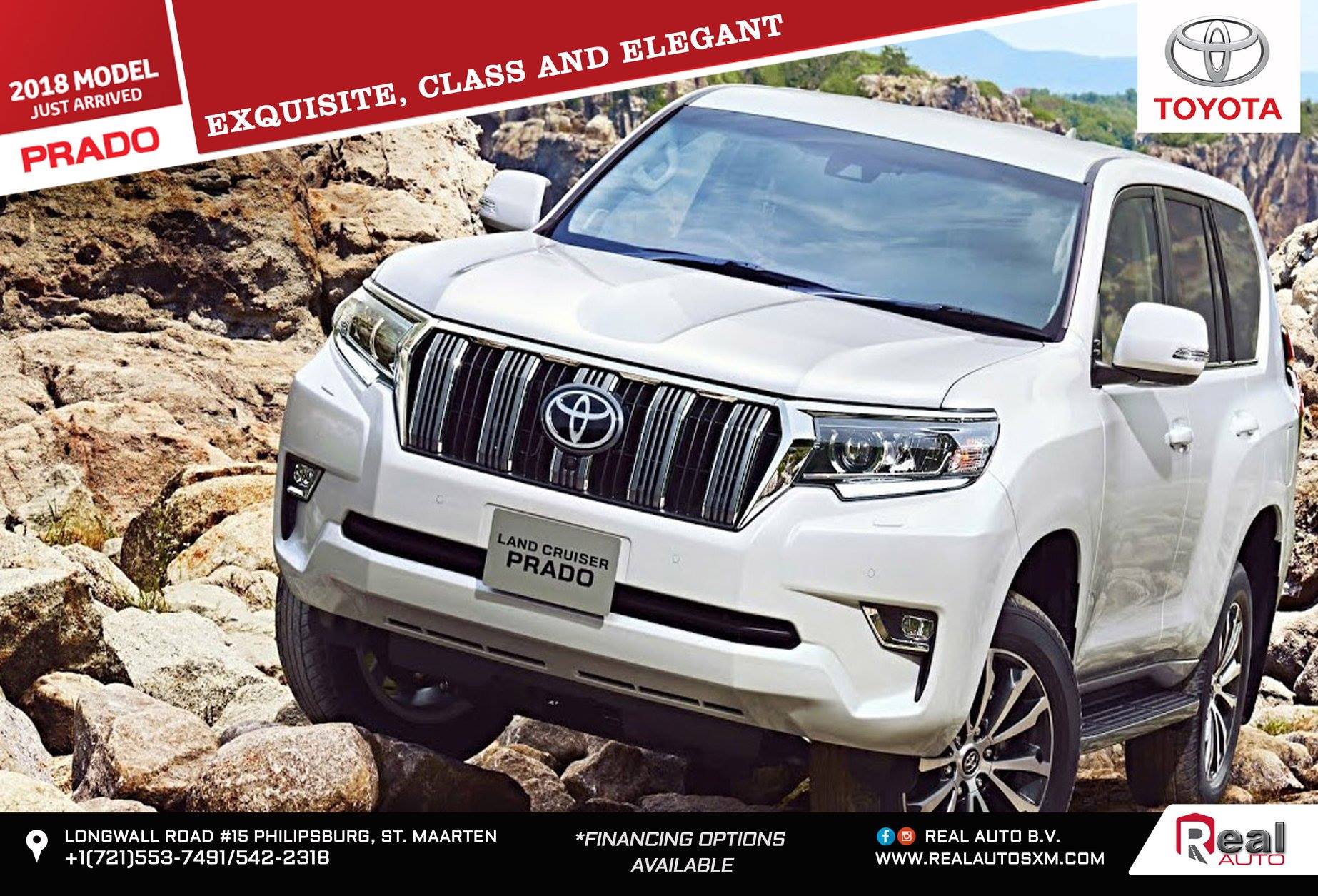 The All-New LAND CRUISER PRADO Is here, exquisite, class and