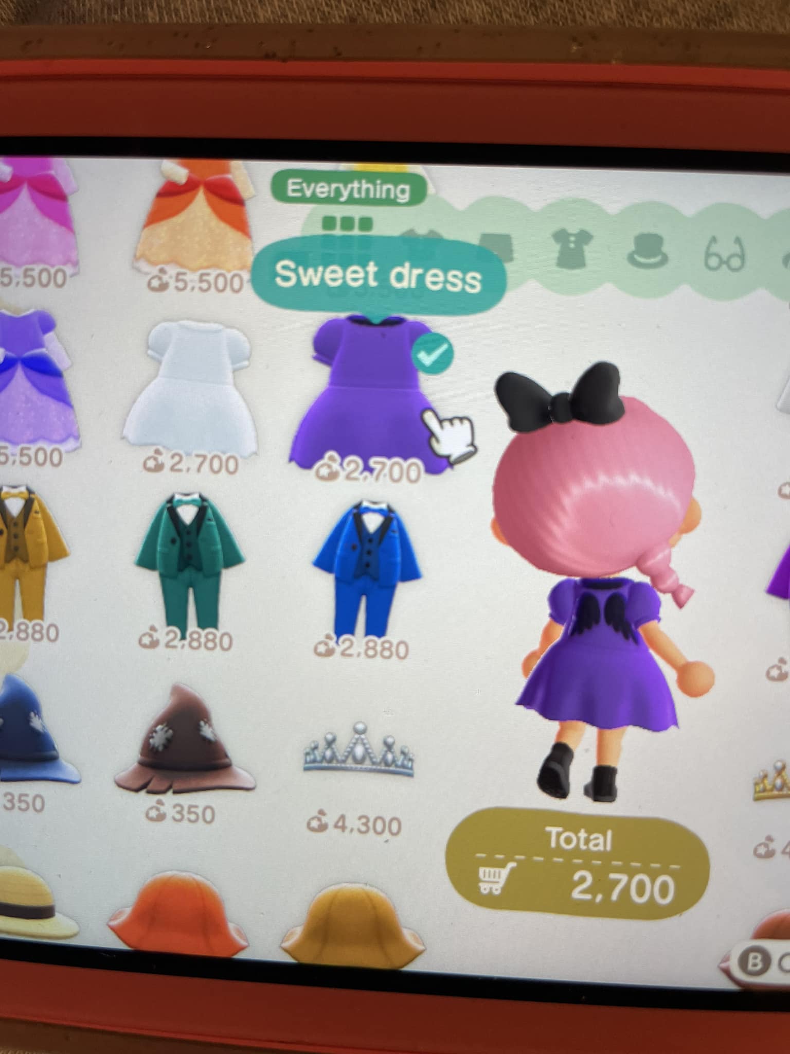 Cute Dress with Wings in Animal Crossing New Horizons