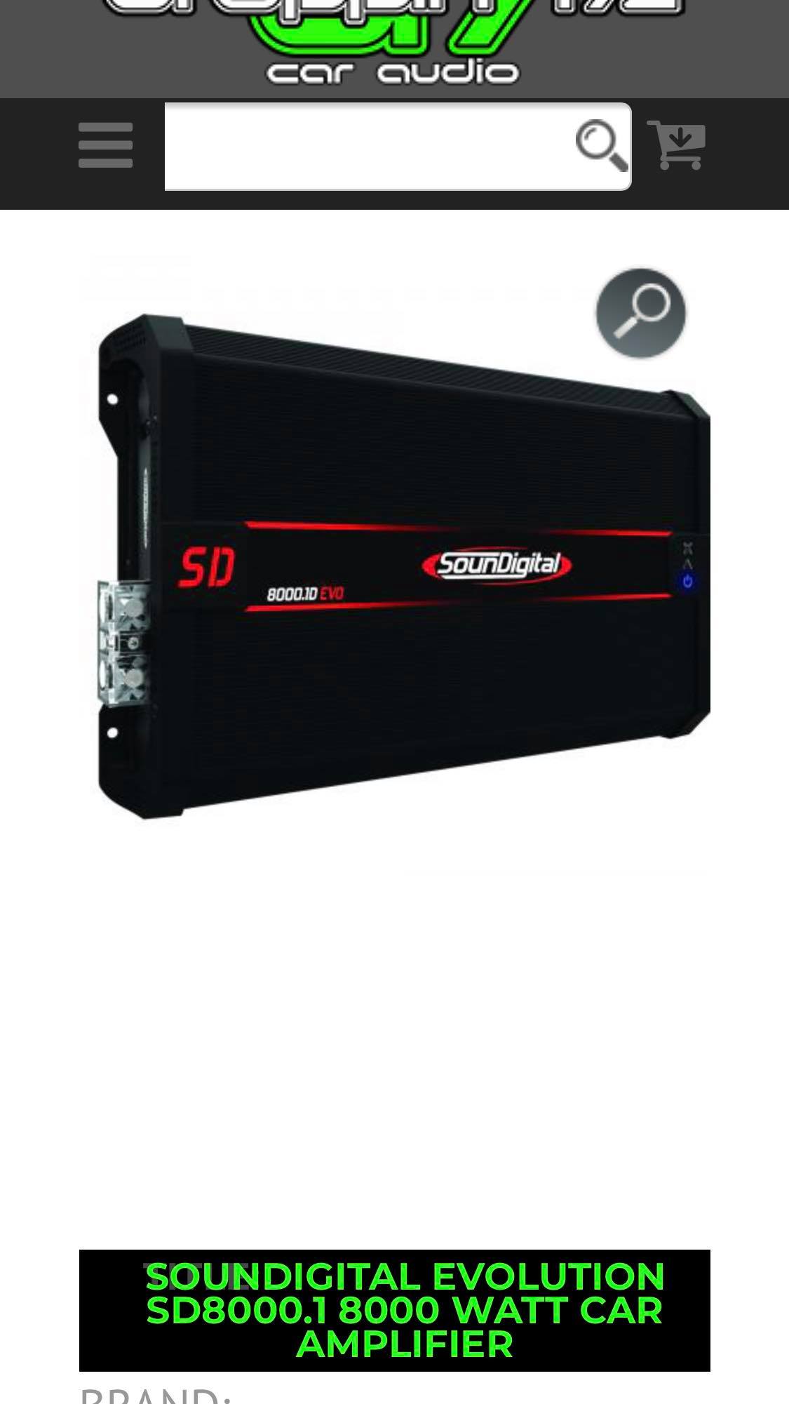 How good is a soundigital SD12000.1D and a SD8000.1D