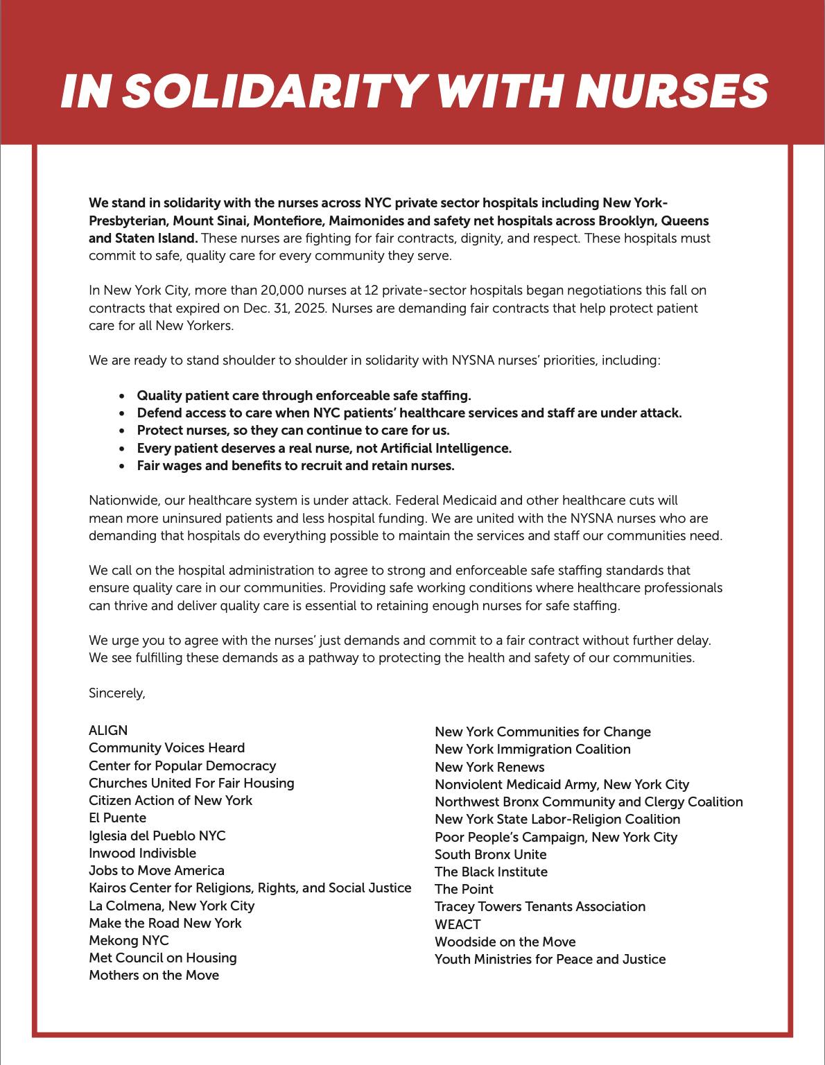 Shout out to all the... - New York State Nurses Association | Facebook
