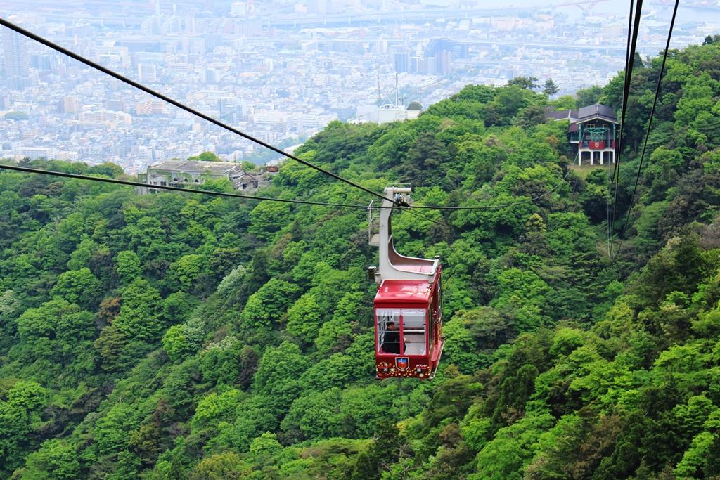 Kobe City - Maya View Line and Rokko-Arima Ropeway 500 yen...