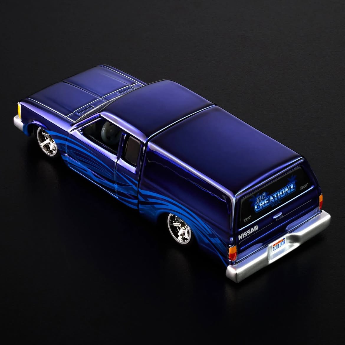 Custom 1986 Nissan 720 King Cab Hot Wheels die-cast