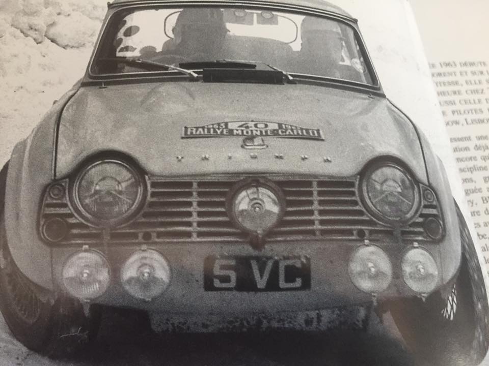 5VC Ex Works Triumph TR4 Rally Car