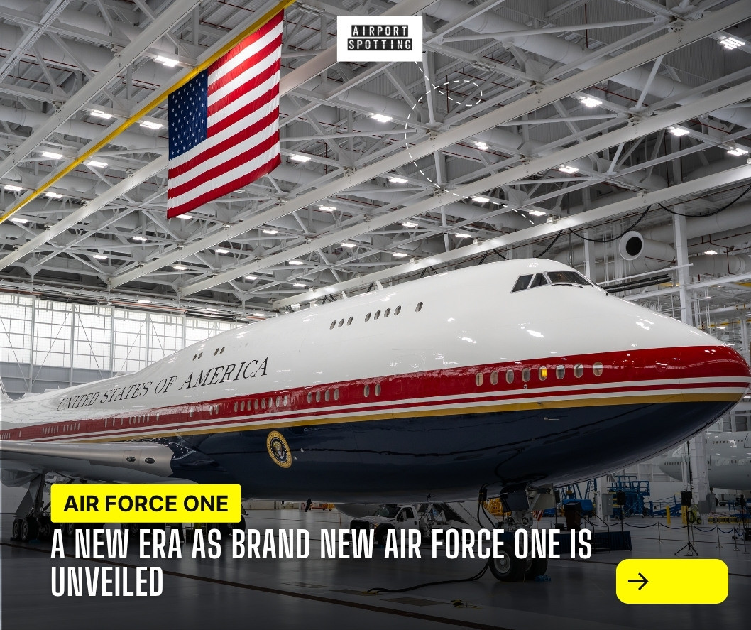 🇺🇸 NEW AIR FORCE ONE UNVEILED The Air Force just gave the public