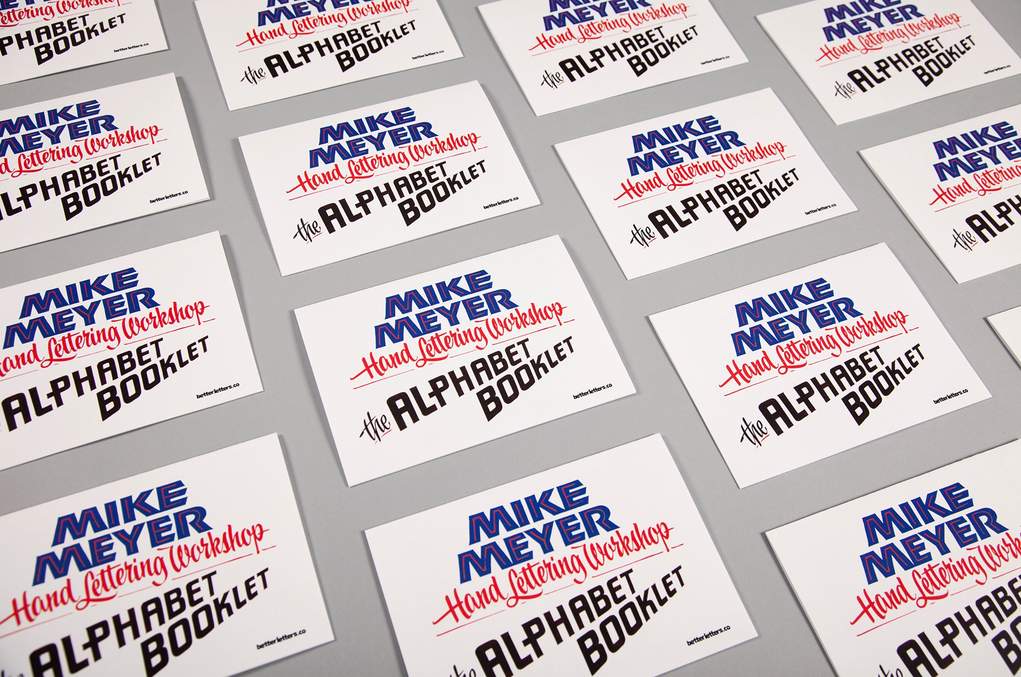 Better Letters - For Sale: Mike Meyer workshop booklets... | Facebook