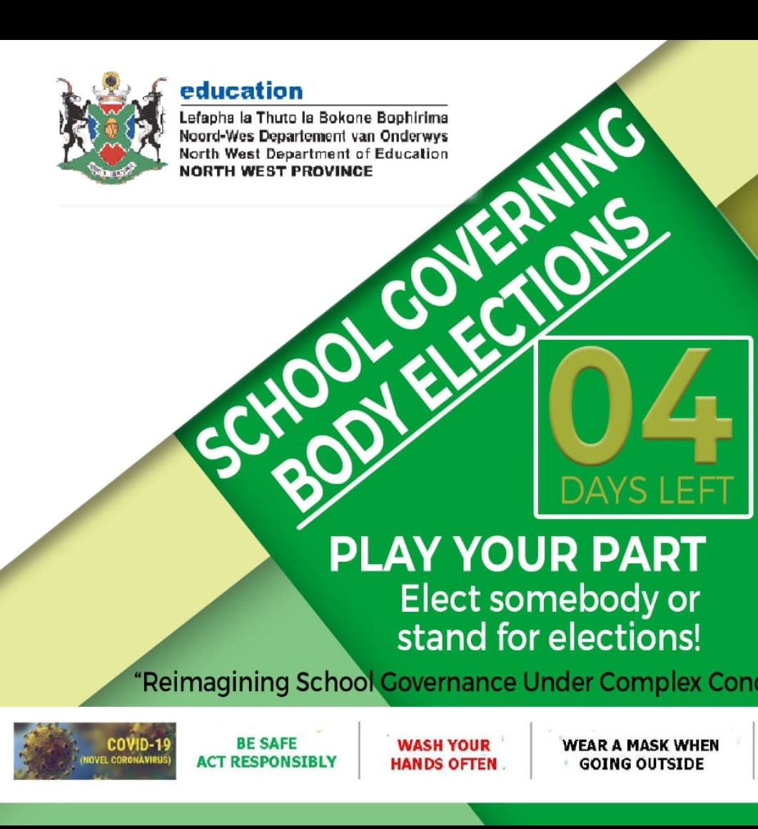 Remember that only 4... - North West Department of Education | Facebook