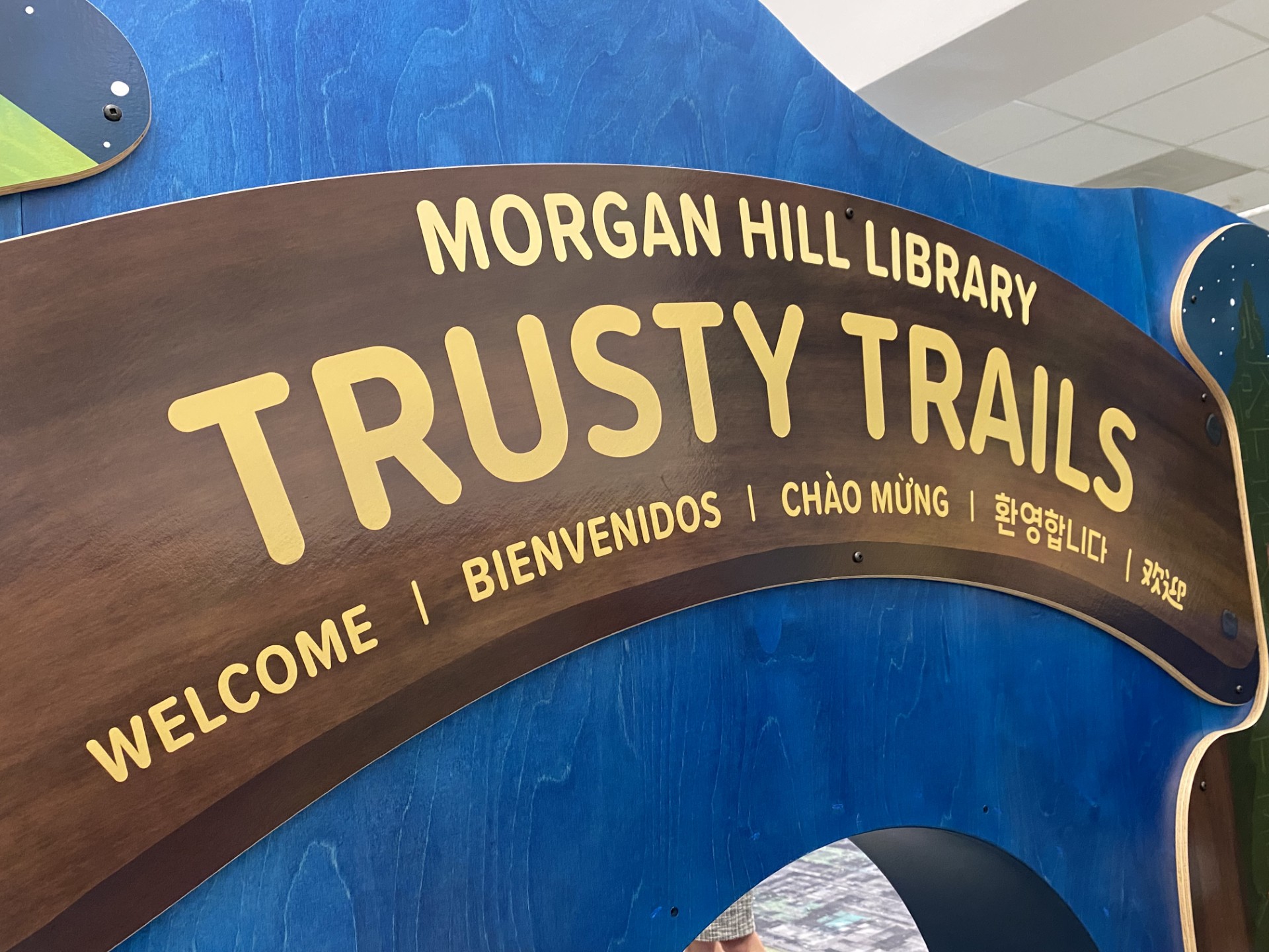 Grand Opening of the Trusty Trails Play Space at Morgan Hill Library