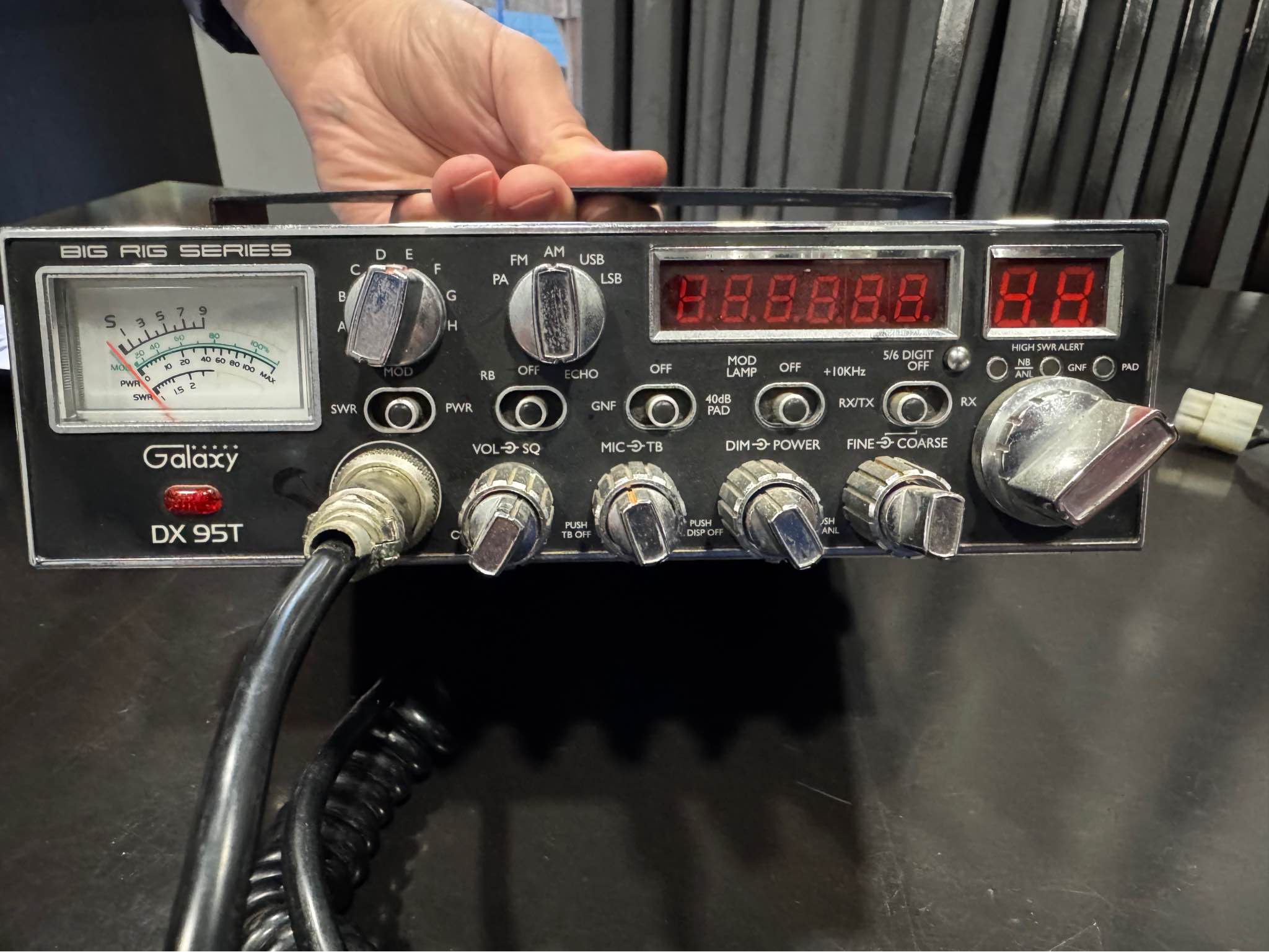 Galaxy DX-95T Big Rig Series 150W SSB CB Radio- Classic High Power ...