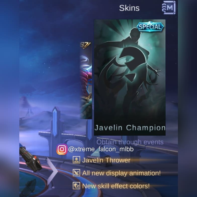 X Treme Falcon Moskov Javelin Champion Special Skin Can Facebook