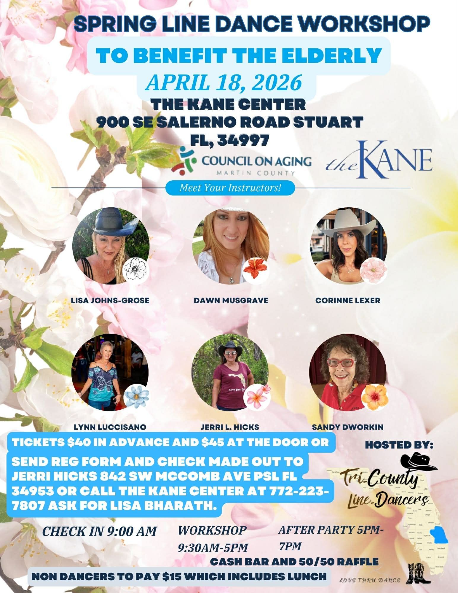 Spring Line Dance Workshop