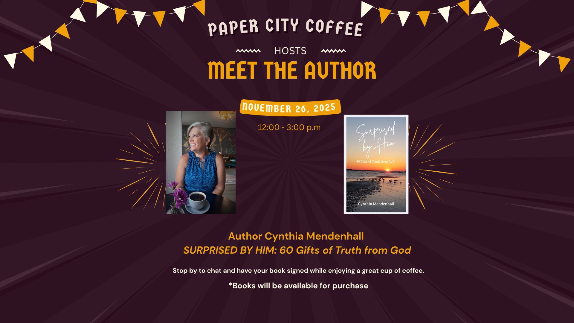 MEET THE AUTHOR - Book Event