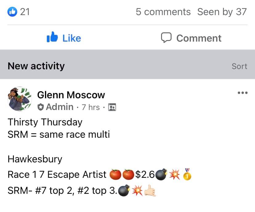 Punters Prestige Elite racing tips