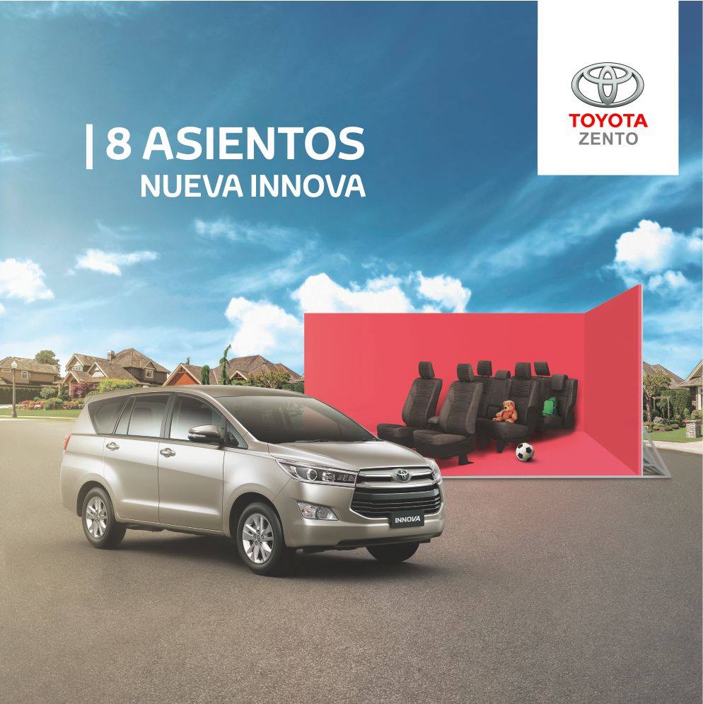 Toyota - La Nueva Innova es una minivan con capacidad para 8 personas ...