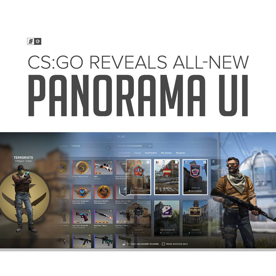New Update #CSGO Panoramic... - El Zawaaliya Server CS-GO Dz