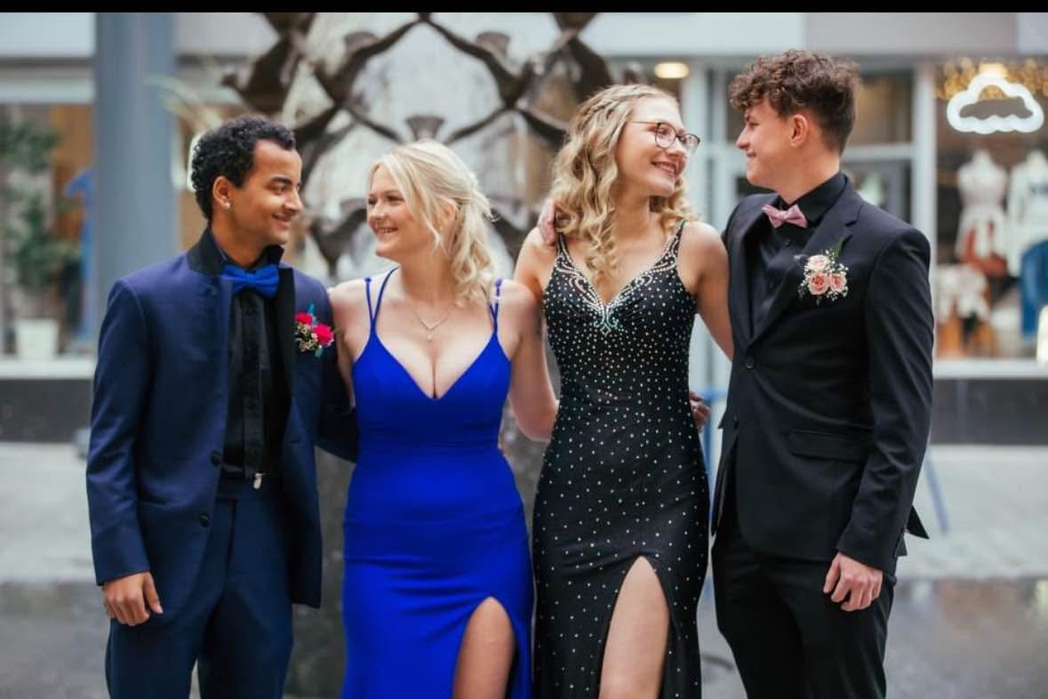 Beautiful black prom dress with gems - Dresses - Chatfield, Minnesota ...
