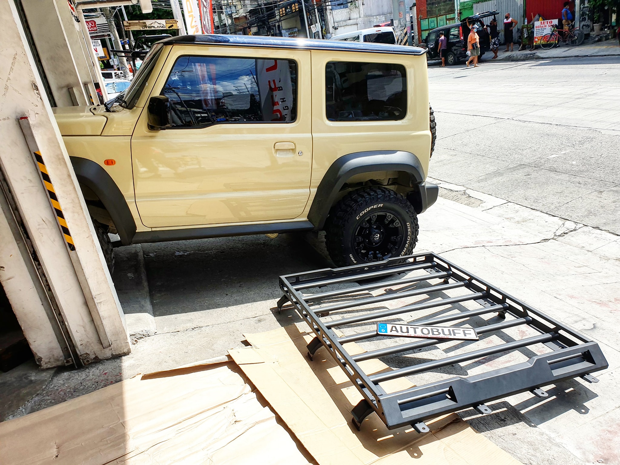 JDM roof rack installation on... - Jimny Offroad Philippines