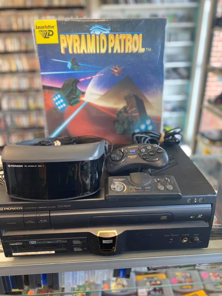 Did you know Sega published games on laserdisc ? They were called