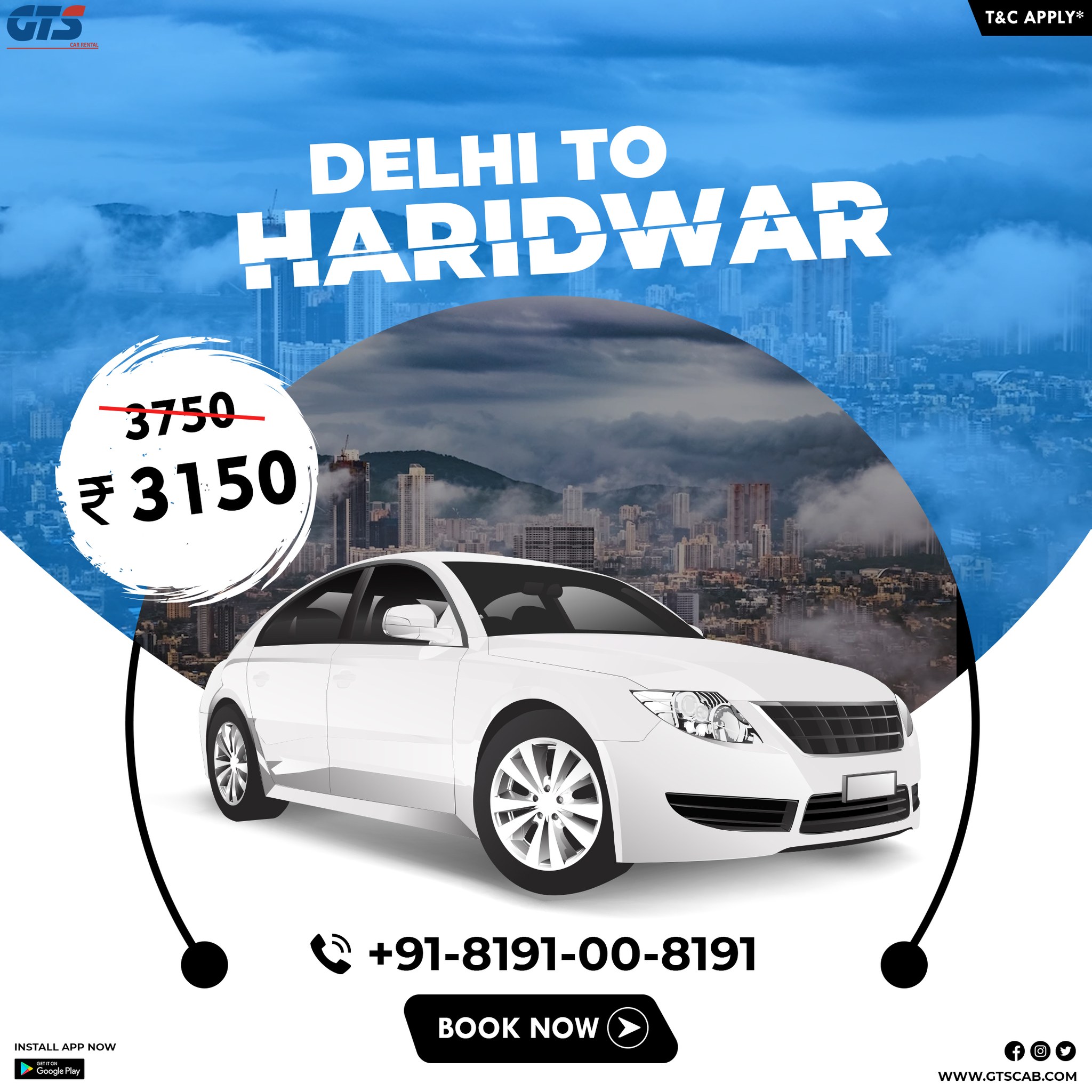 GTS Car Rental - || Delhi To Haridwar Cab Service || 👉... | Facebook
