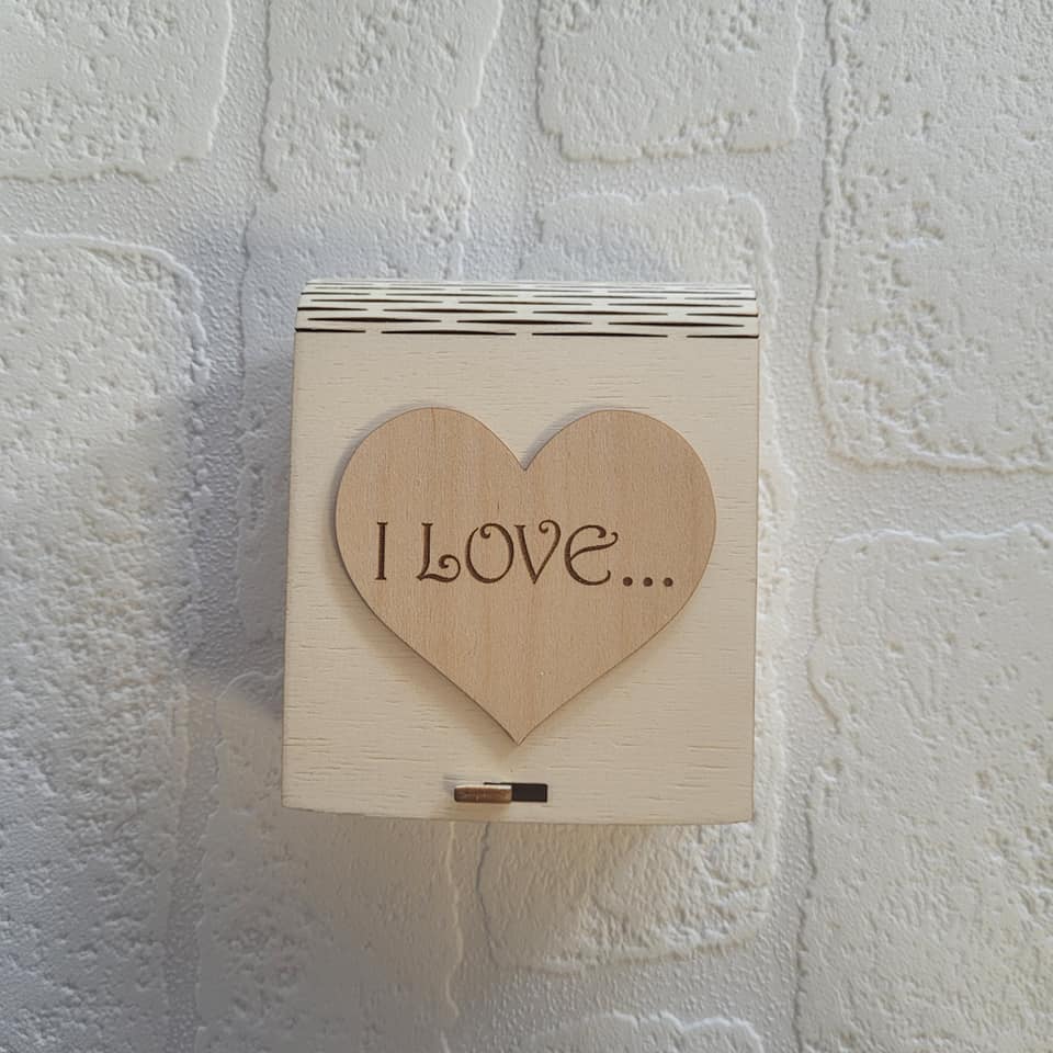 Made by Sean - 🖤 Personalised affection boxes 🖤 Can be... | Facebook